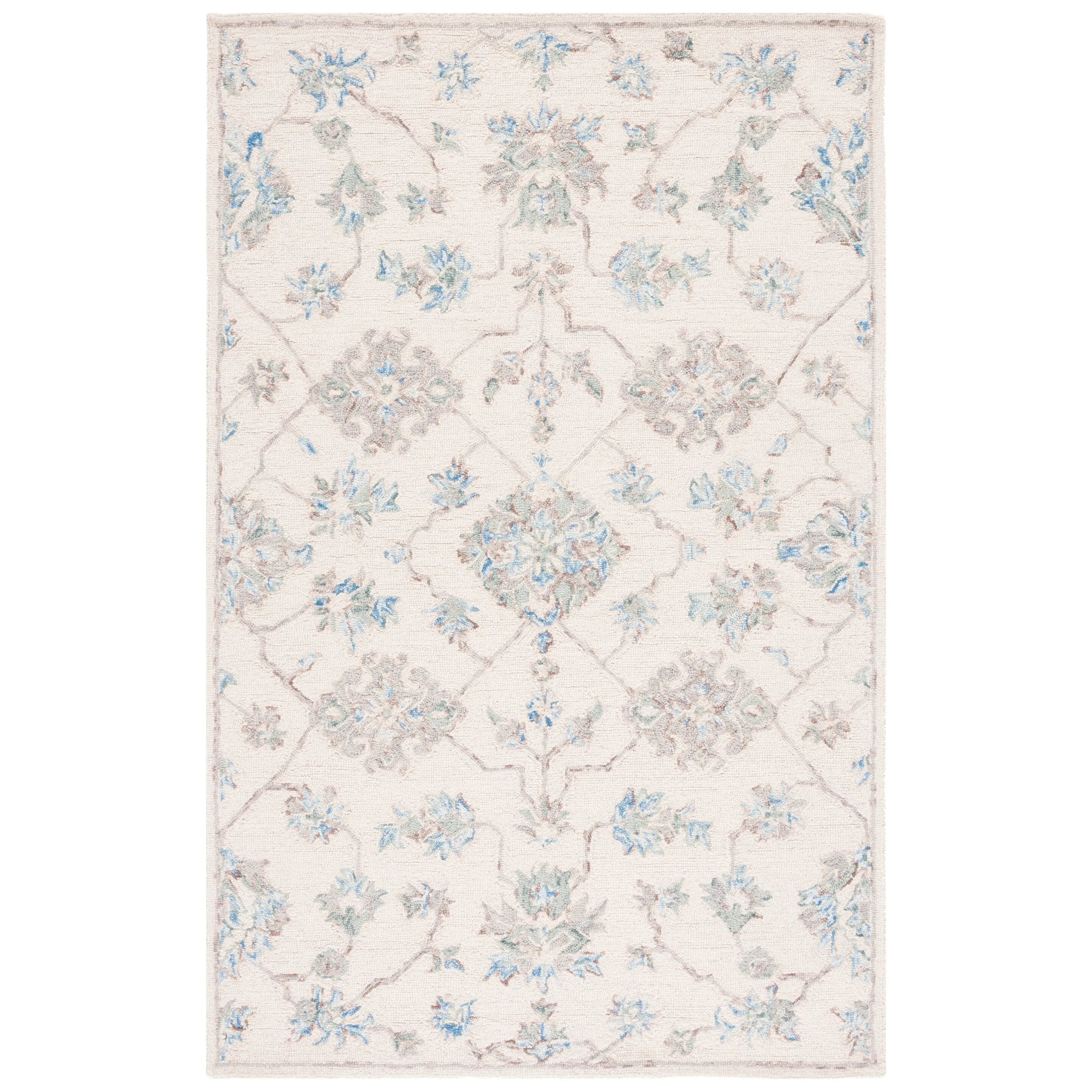 SAFAVIEH Handmade Micro-Loop Burcin Modern Wool Rug