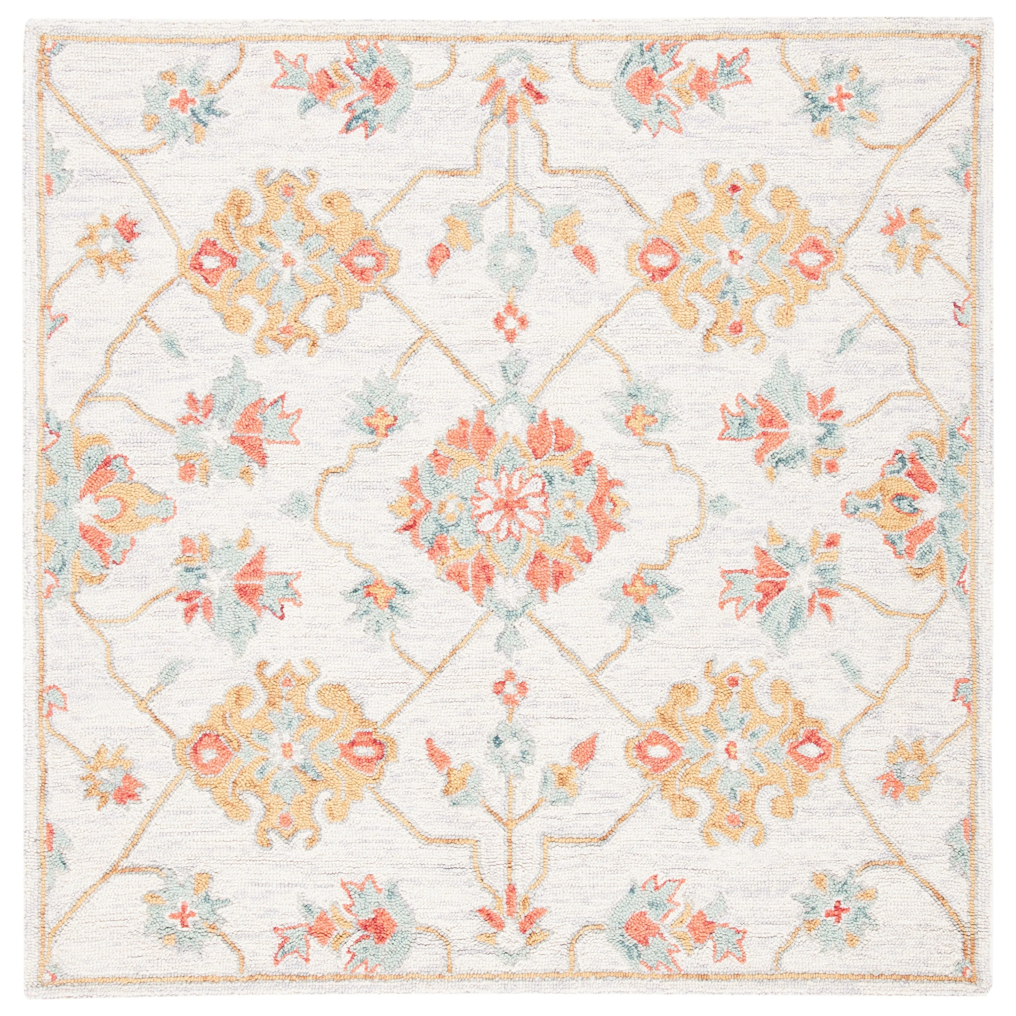 SAFAVIEH Handmade Micro-Loop Burcin Modern Wool Rug