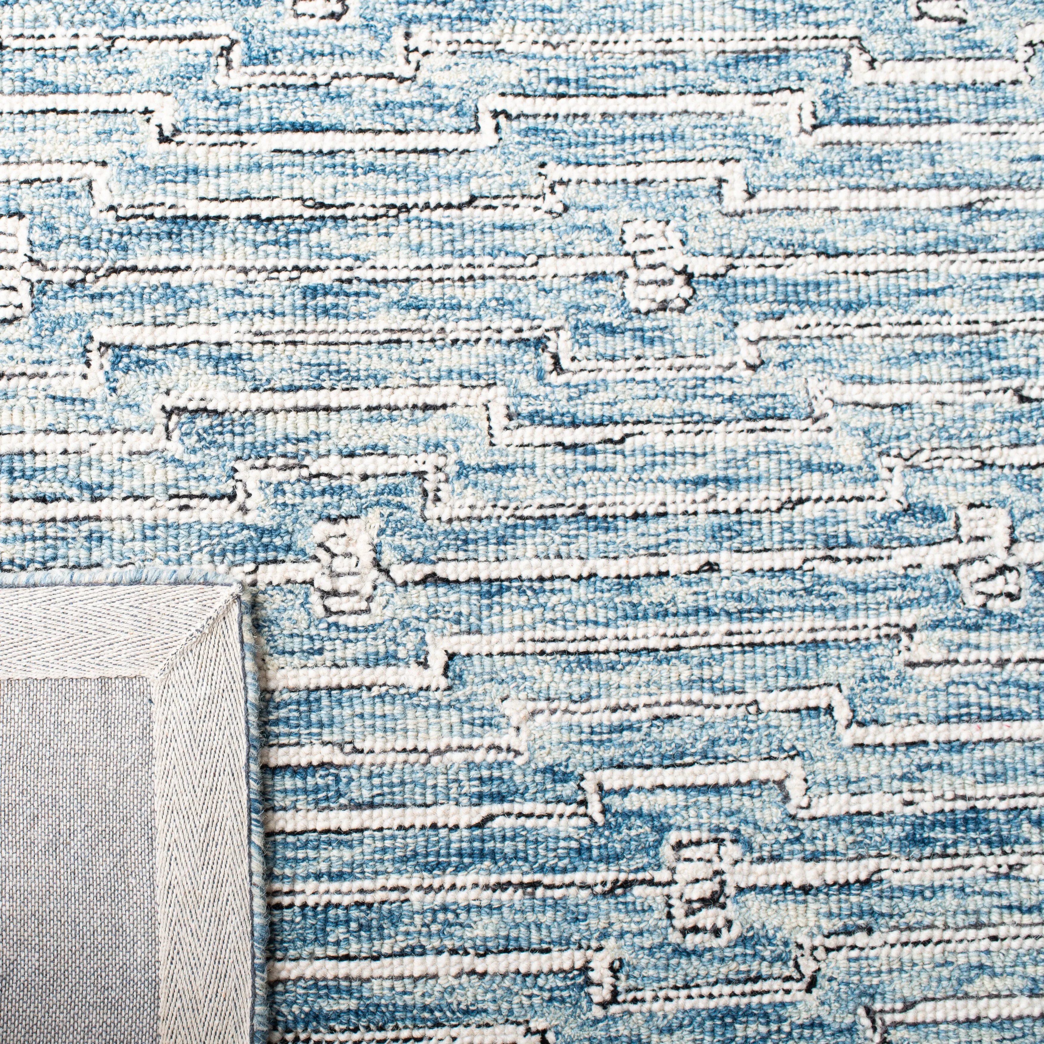 SAFAVIEH Handmade Micro-Loop Gatienne Modern Wool Rug