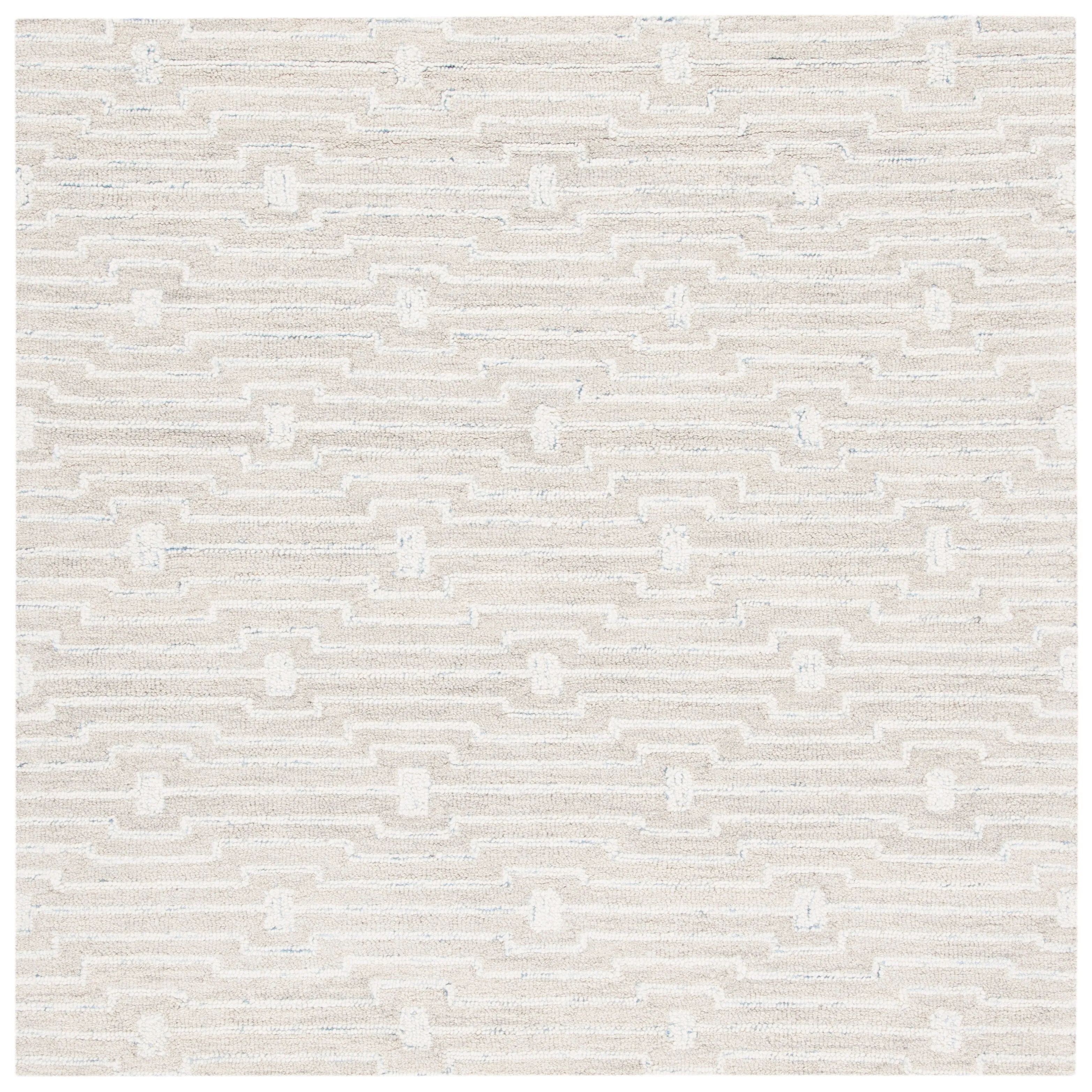 SAFAVIEH Handmade Micro-Loop Gatienne Modern Wool Rug