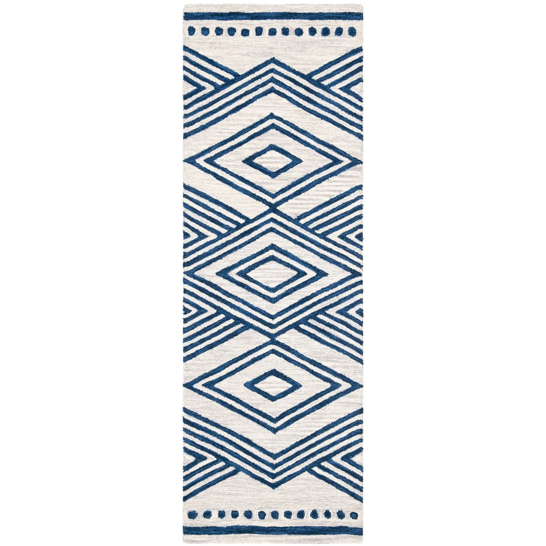 SAFAVIEH Handmade Micro-Loop Gudula Moroccan Wool Rug