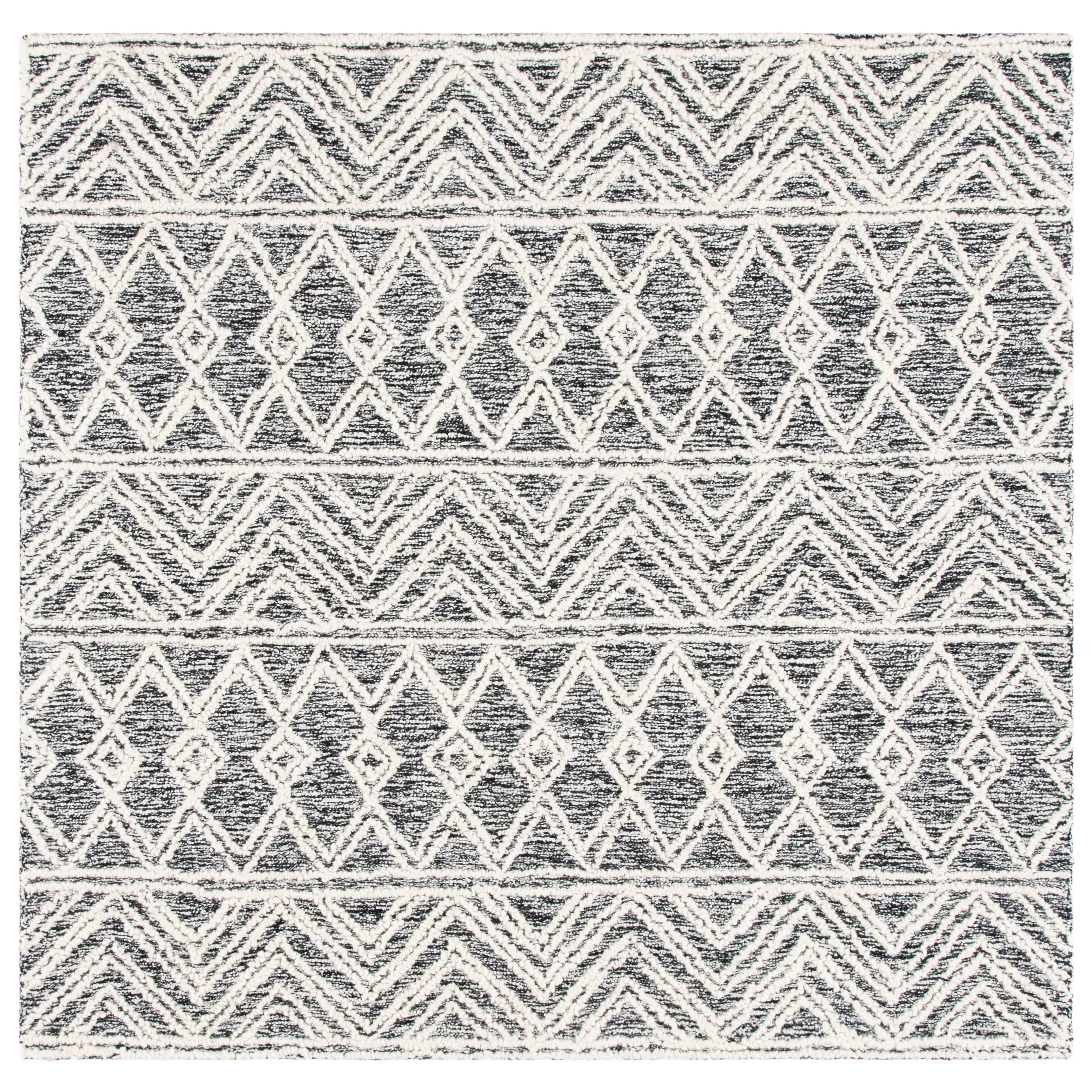 SAFAVIEH Handmade Micro-Loop Najada Transitional Wool Rug
