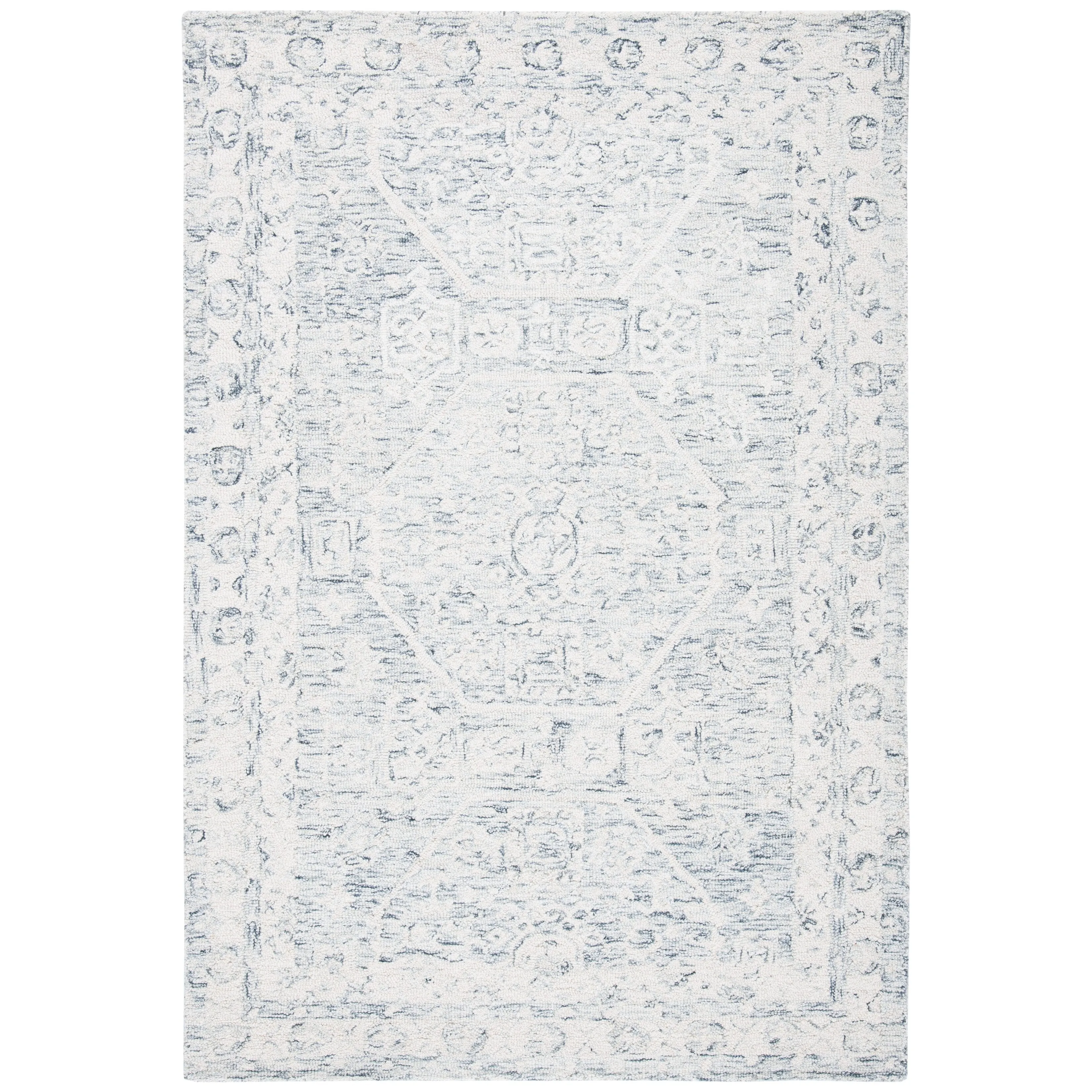 SAFAVIEH Handmade Micro-Loop Sunitha Transitional Wool Rug