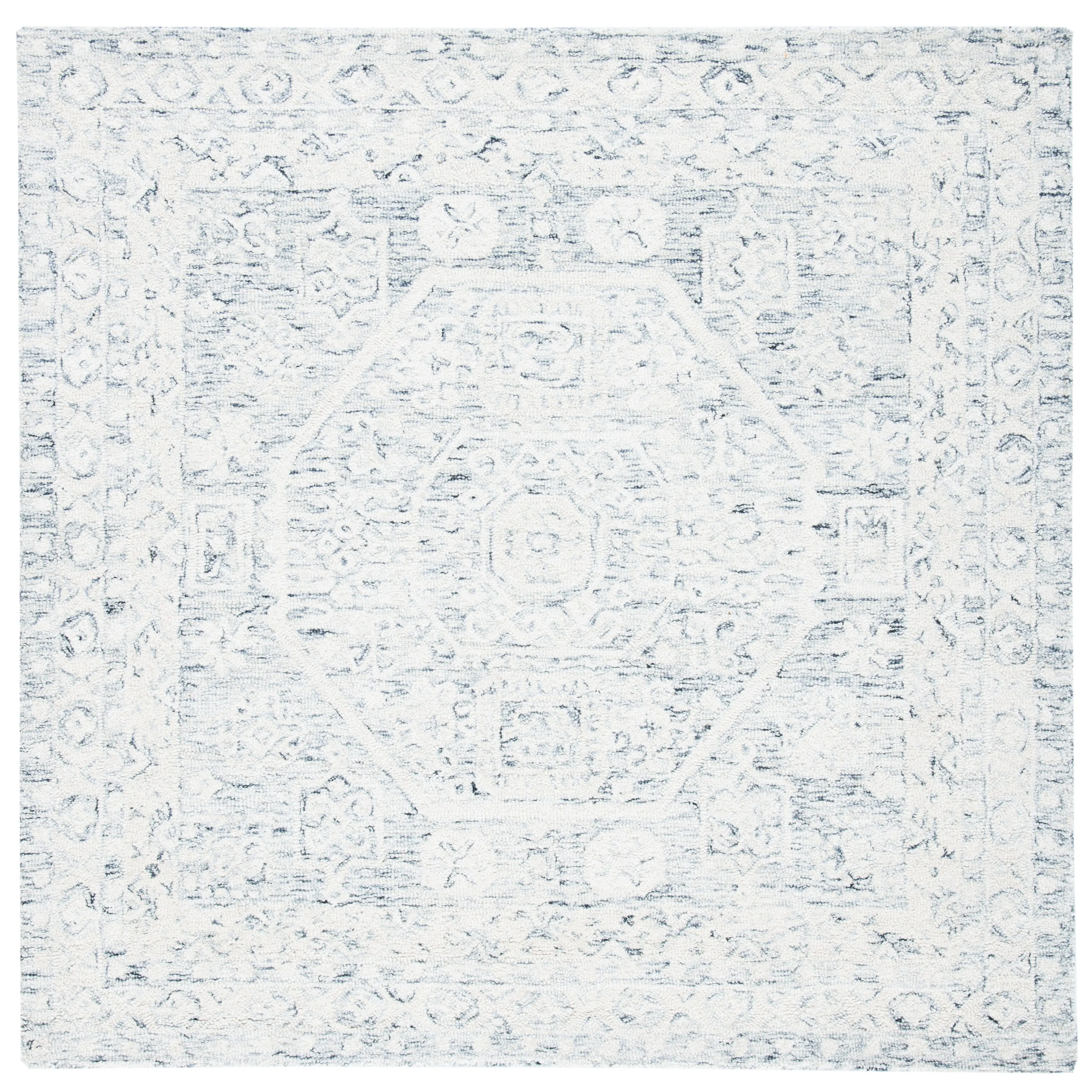 SAFAVIEH Handmade Micro-Loop Sunitha Transitional Wool Rug