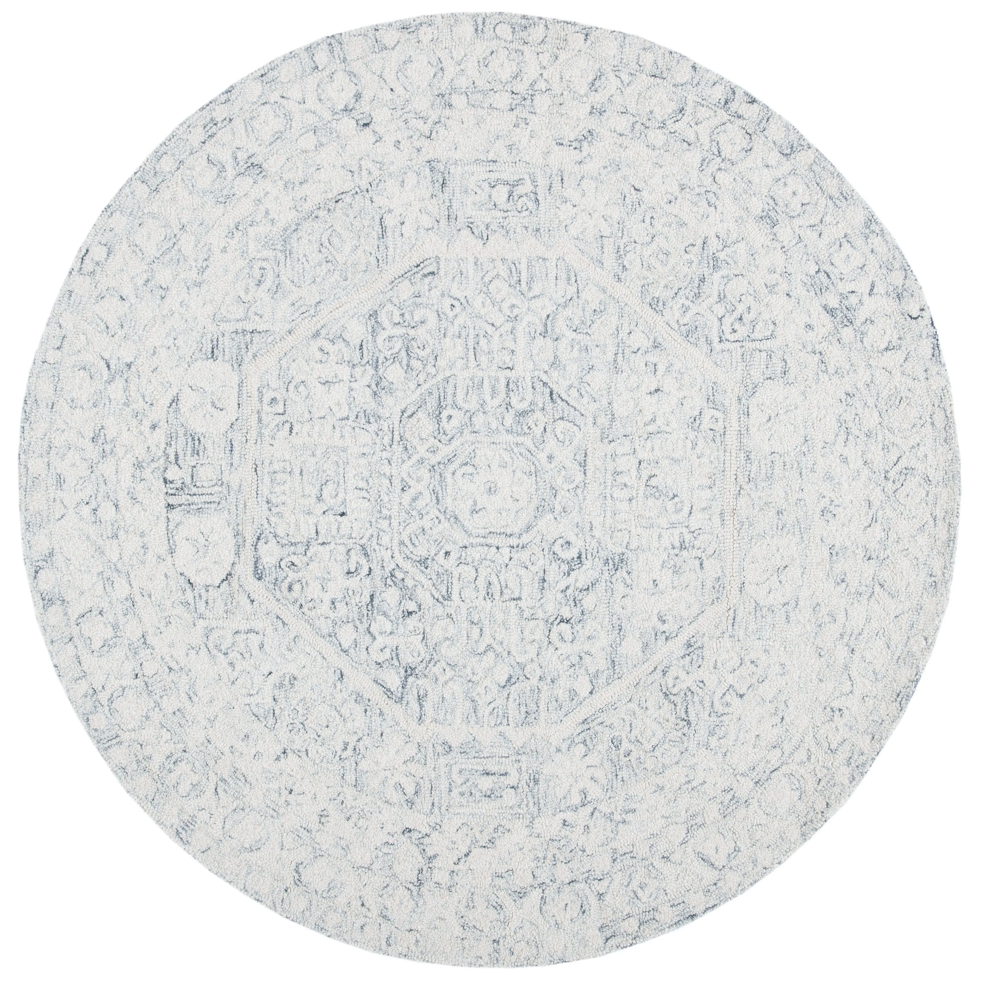 SAFAVIEH Handmade Micro-Loop Sunitha Transitional Wool Rug