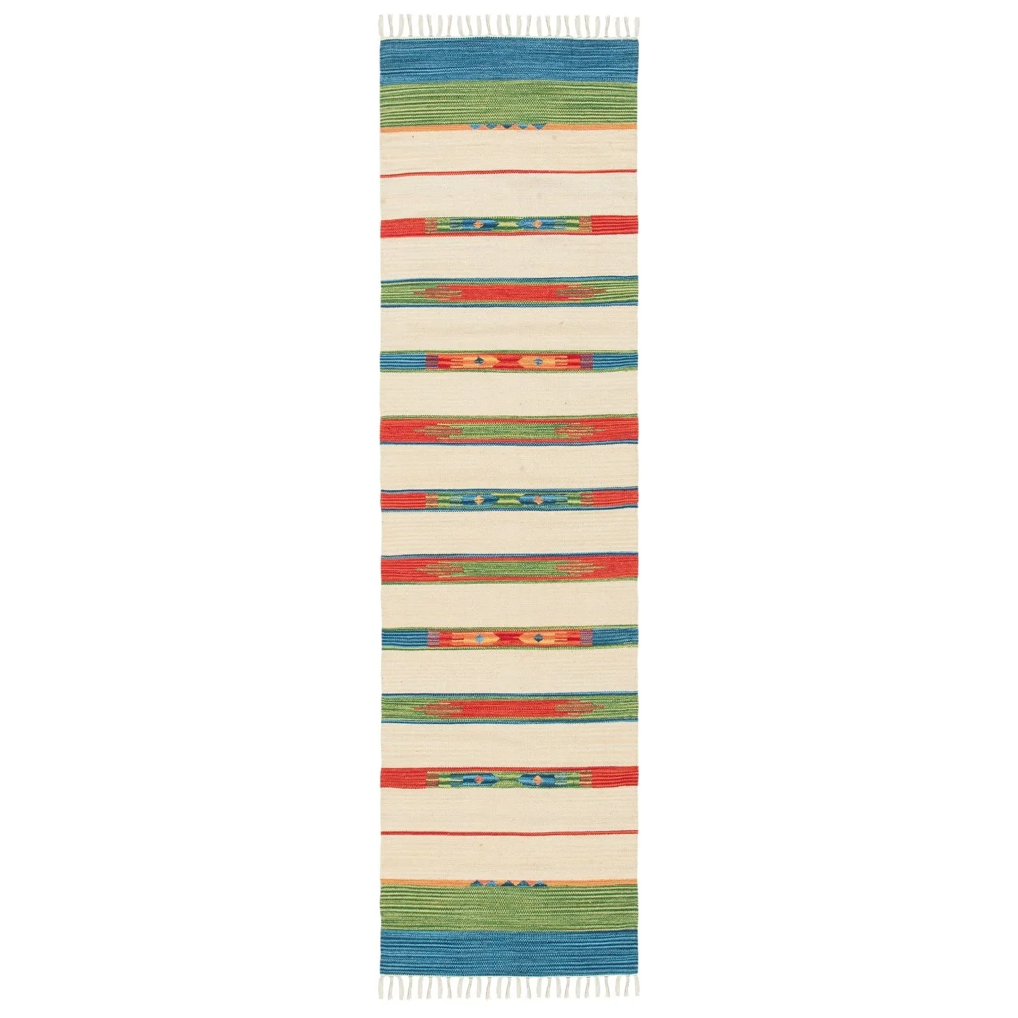 SAFAVIEH Handmade Montauk Tsunemi Southwestern Cotton Fringe Rug