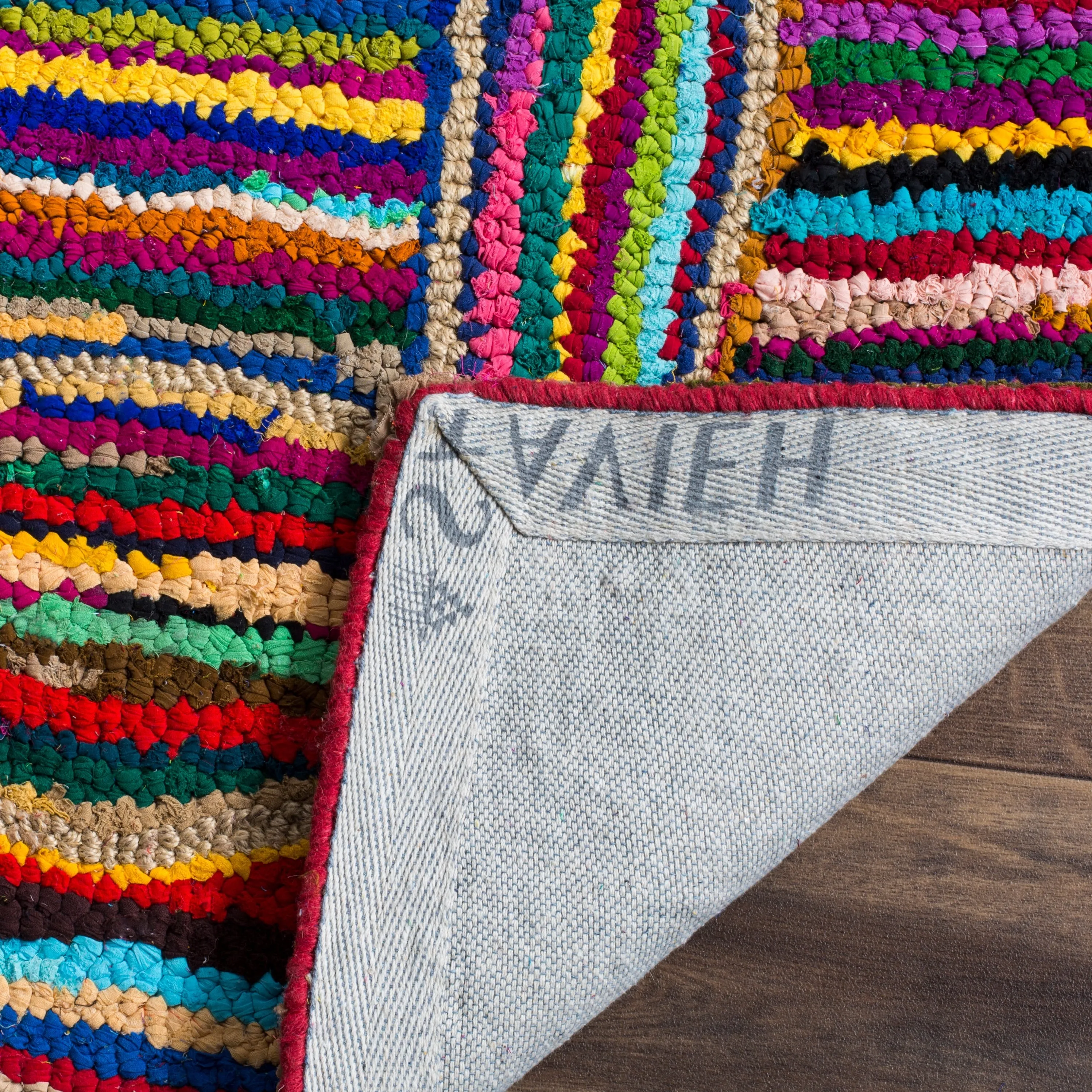 SAFAVIEH Handmade Nantucket Mahaut Contemporary Cotton Rug