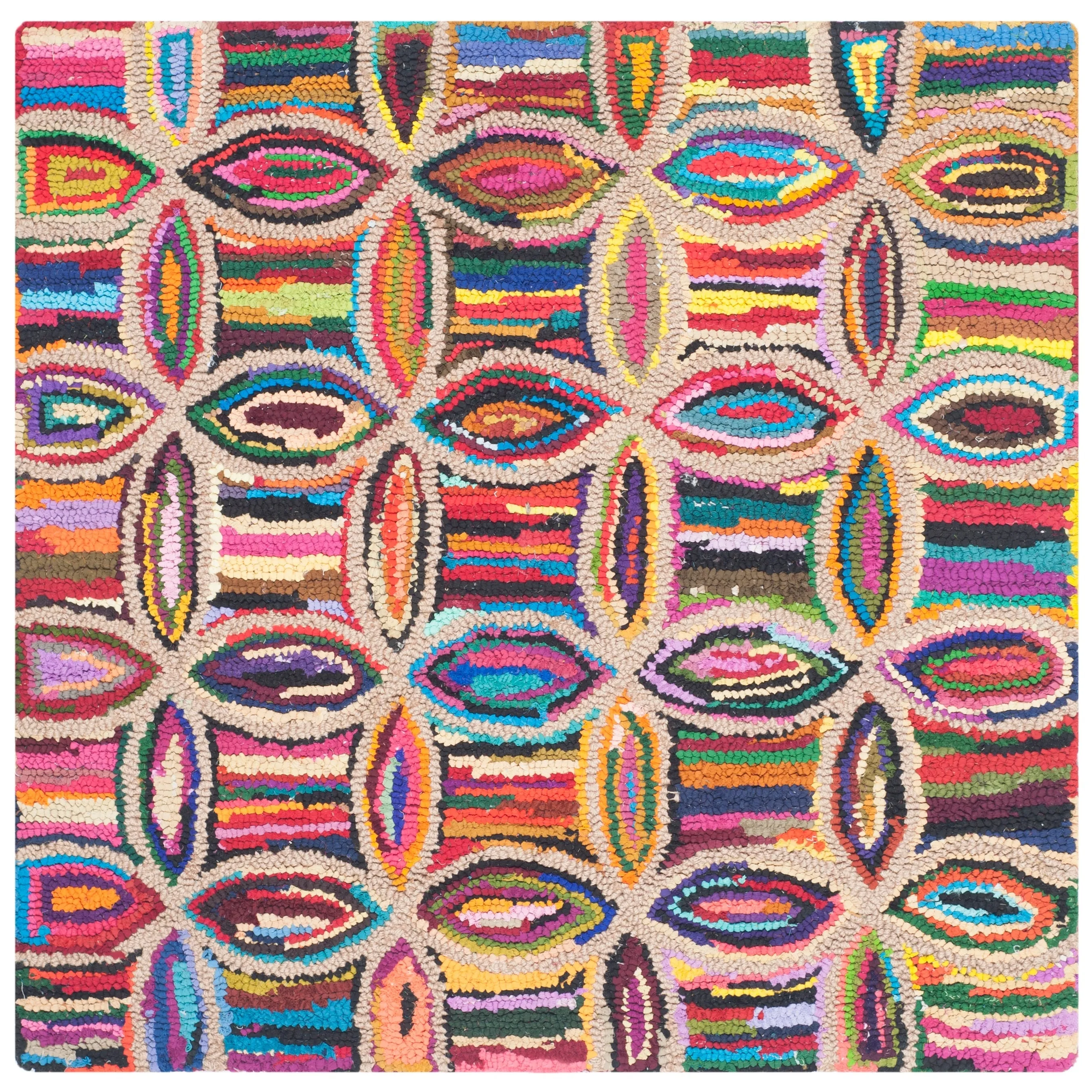 SAFAVIEH Handmade Nantucket Mahaut Contemporary Cotton Rug