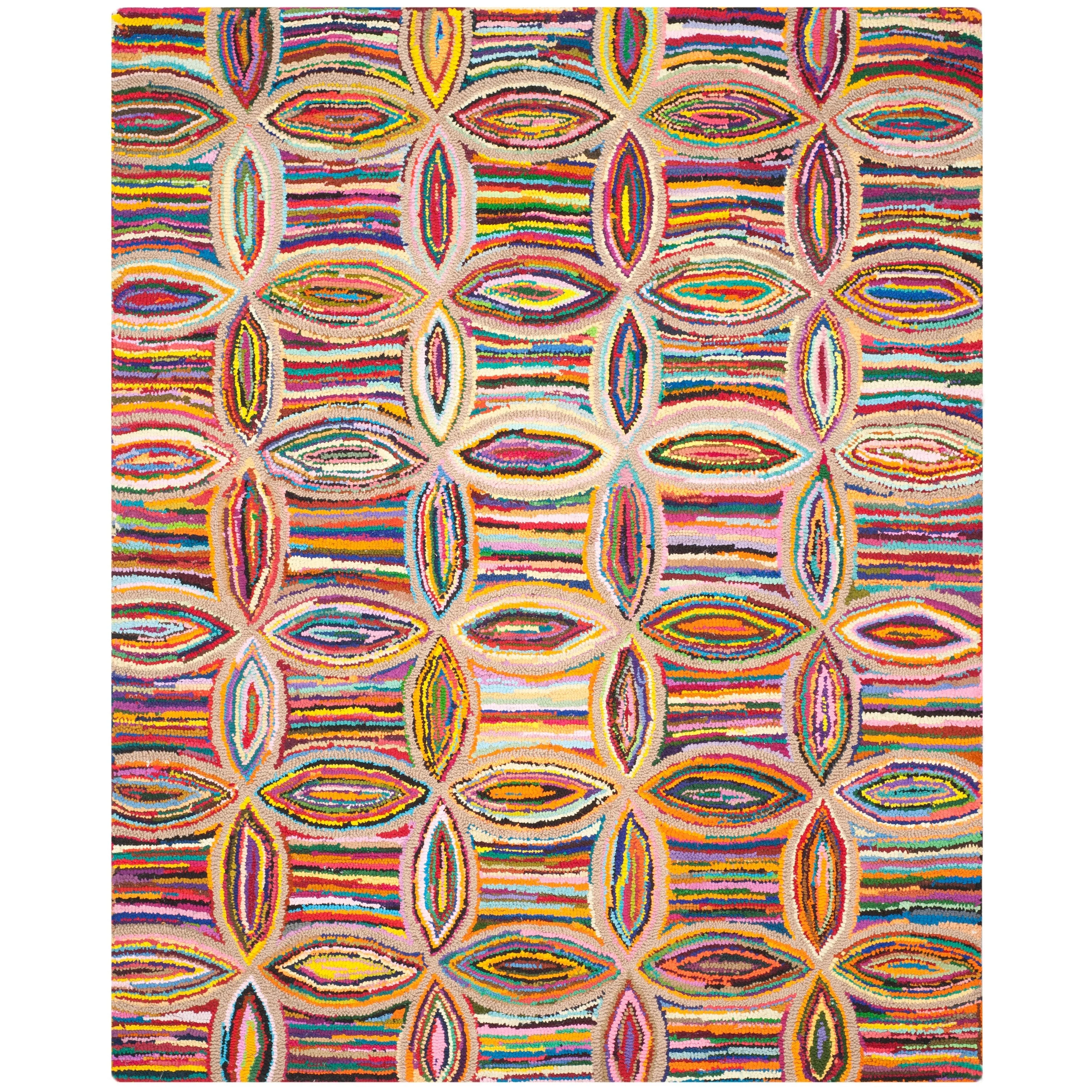 SAFAVIEH Handmade Nantucket Mahaut Contemporary Cotton Rug