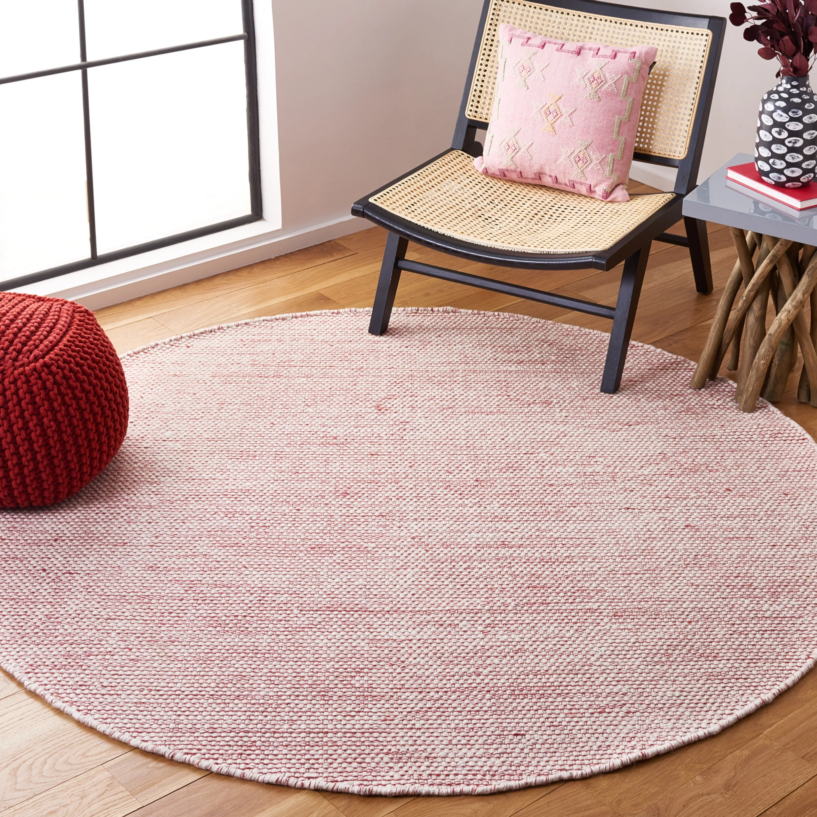 SAFAVIEH Handmade Natura Ludmila Farmhouse Wool Rug