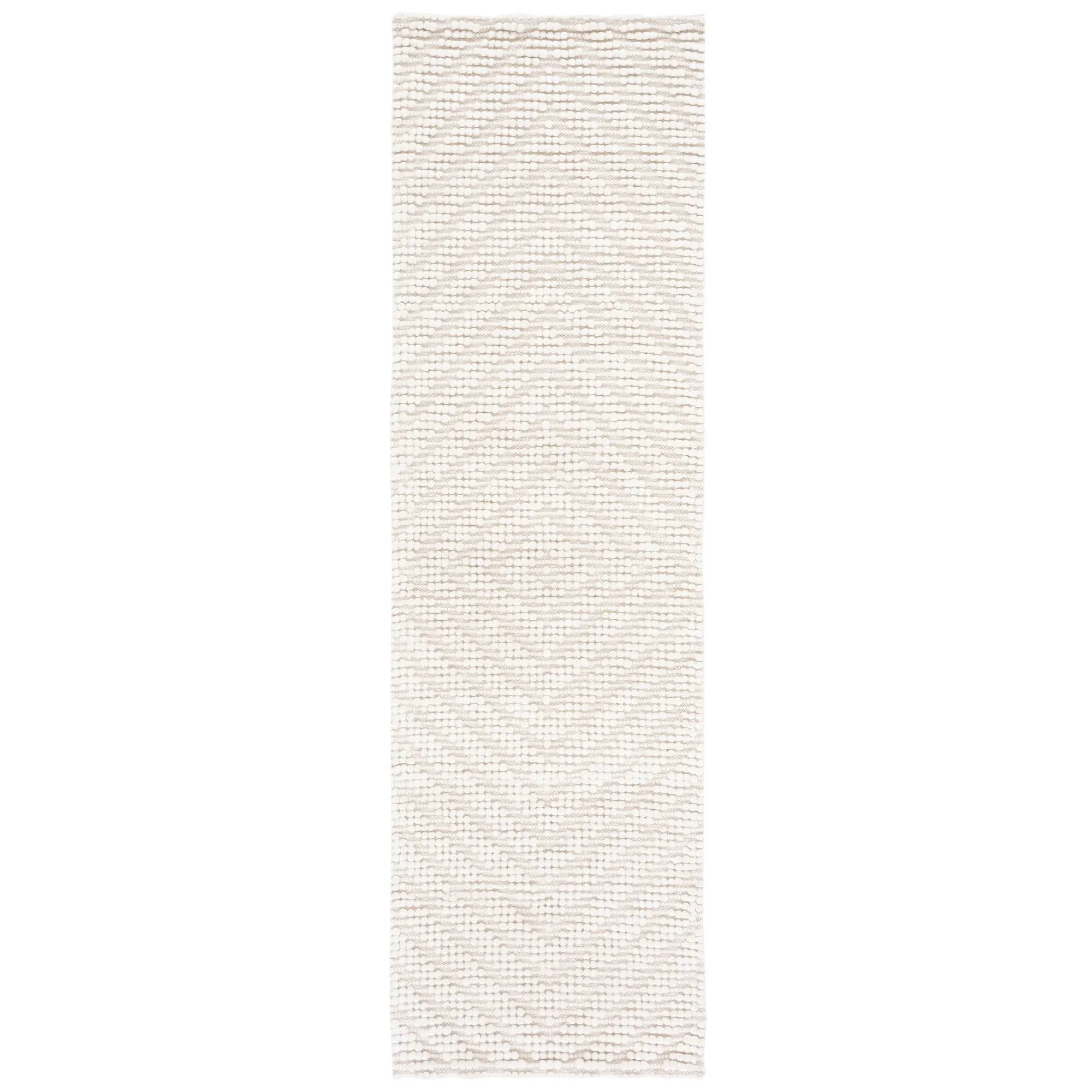SAFAVIEH Handmade Natura Perel Diamond Wool Rug