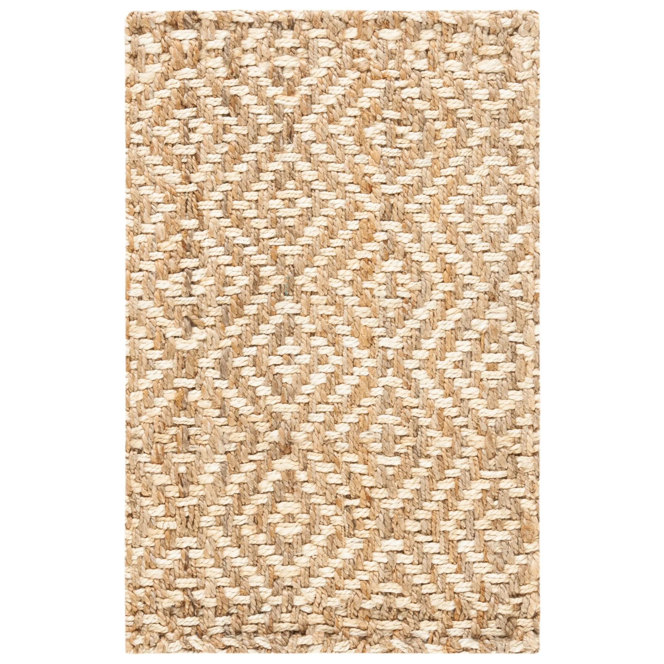 SAFAVIEH Handmade Natural Fiber Adelyn Diamond Trellis Jute Rug