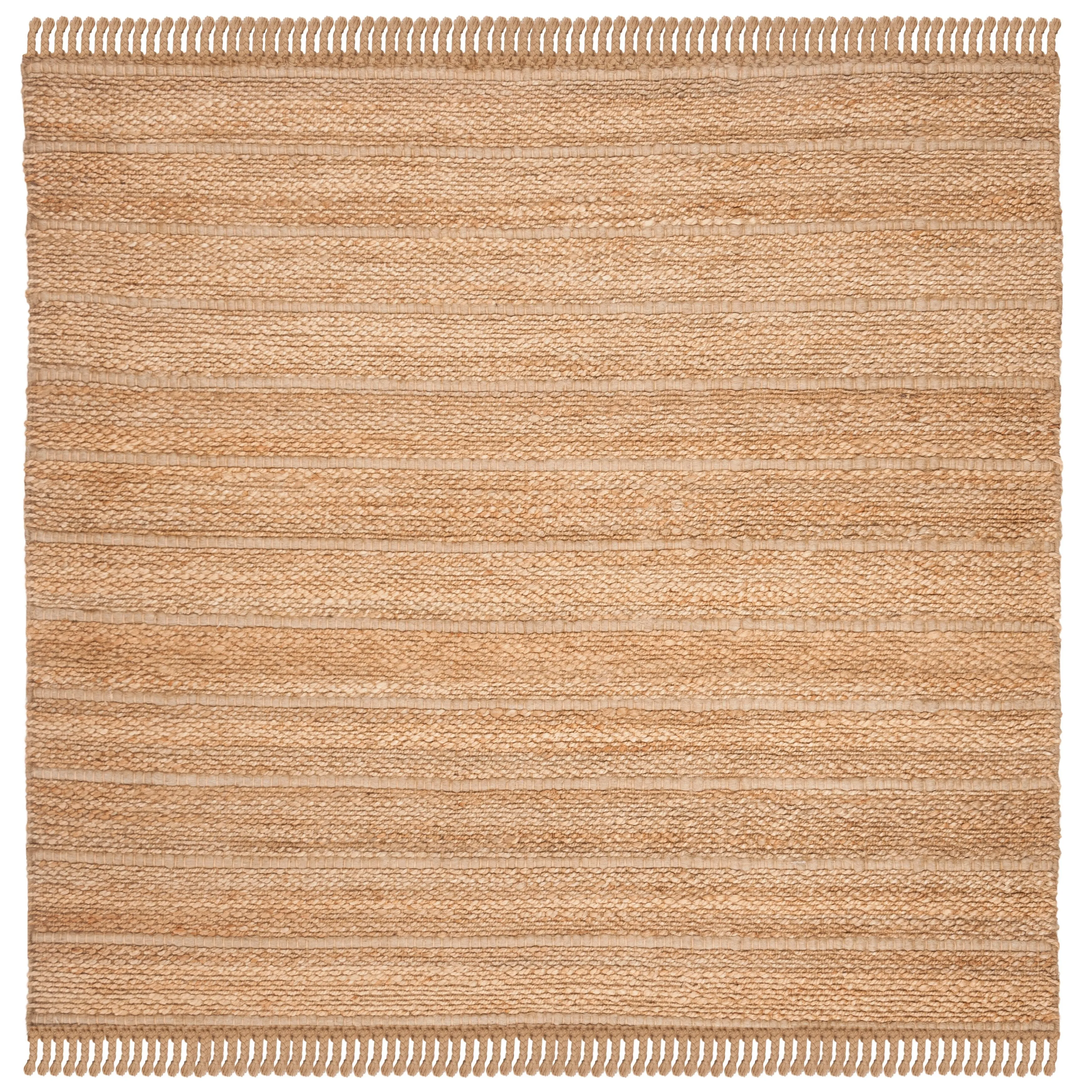 SAFAVIEH Handmade Natural Fiber Kamila Jute Tassel Rug
