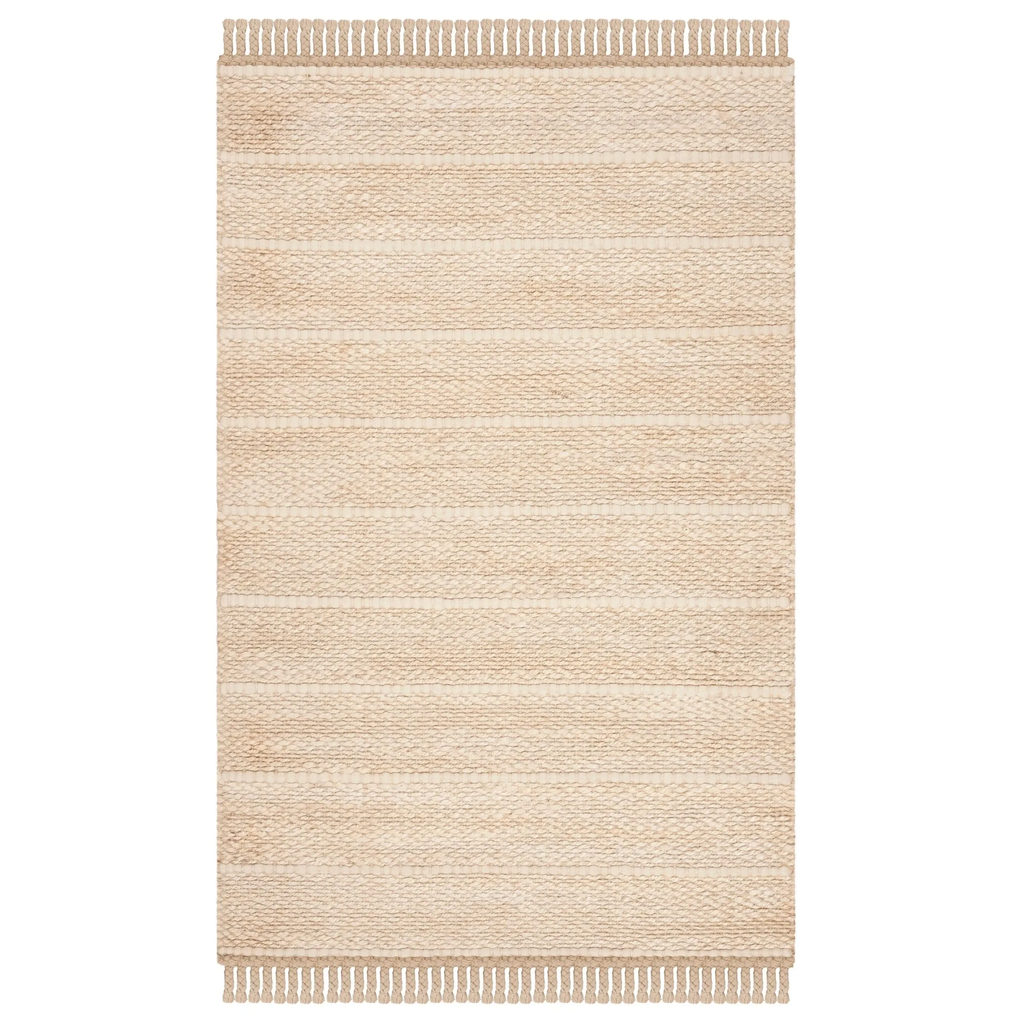 SAFAVIEH Handmade Natural Fiber Kamila Jute Tassel Rug