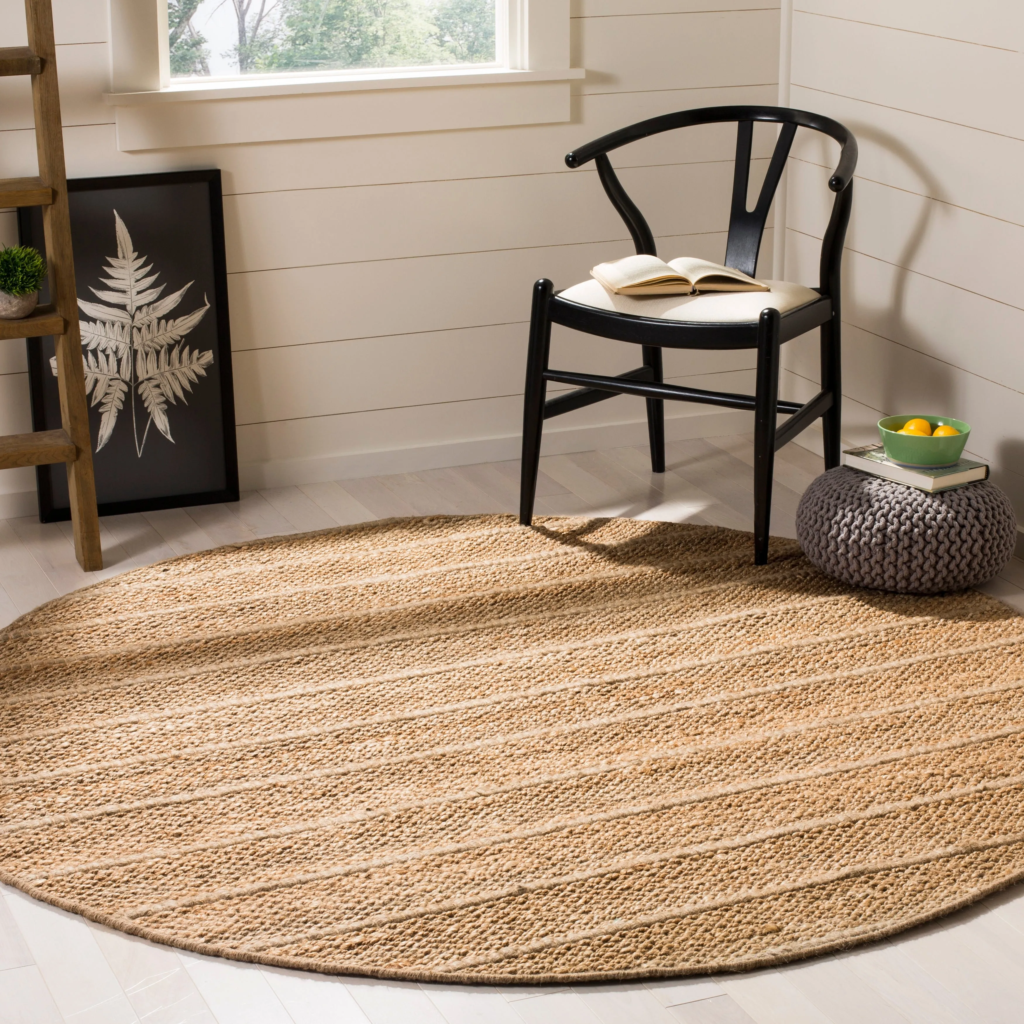 SAFAVIEH Handmade Natural Fiber Kamila Jute Tassel Rug