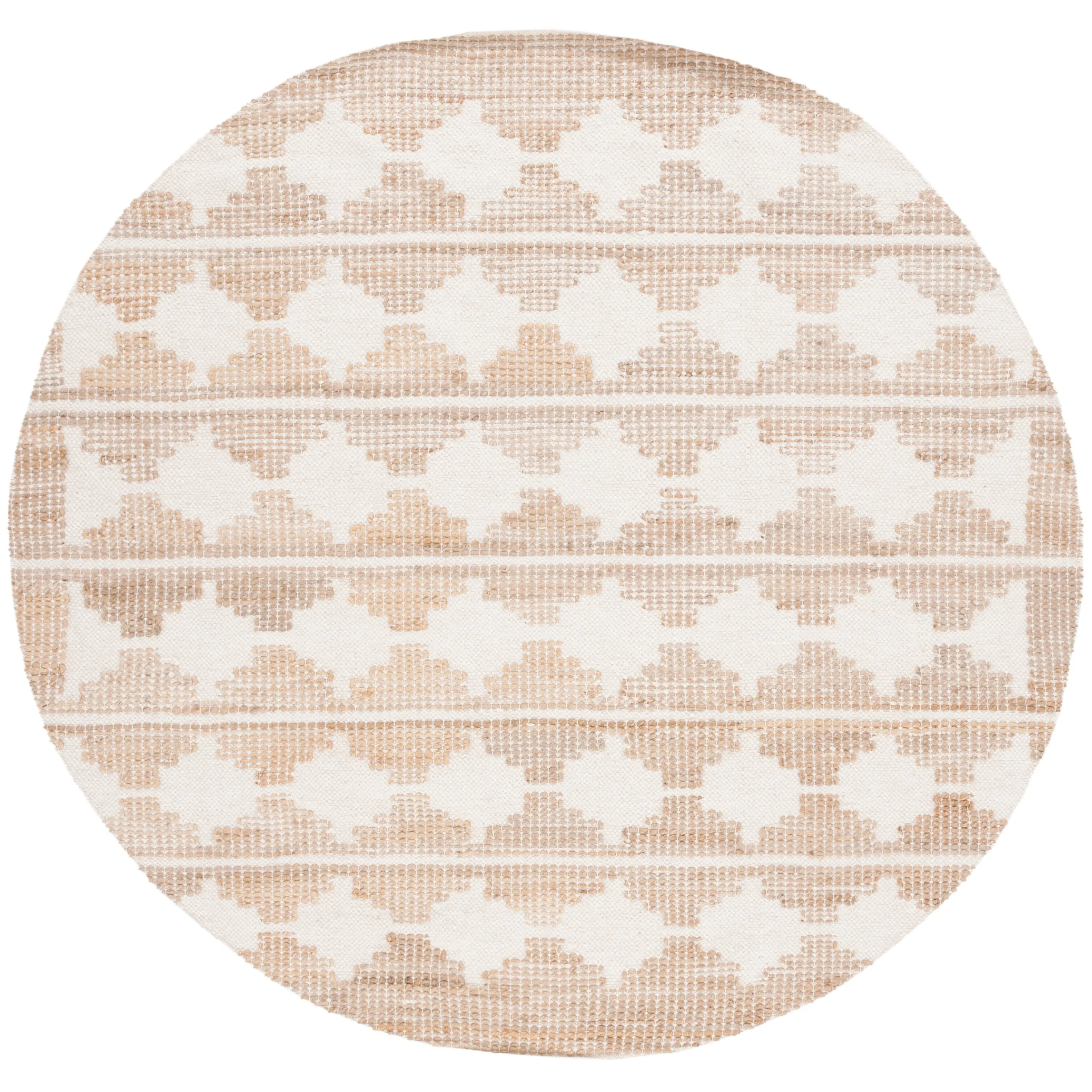 SAFAVIEH Handmade Natural Fiber Kinley Jute & Wool Rug