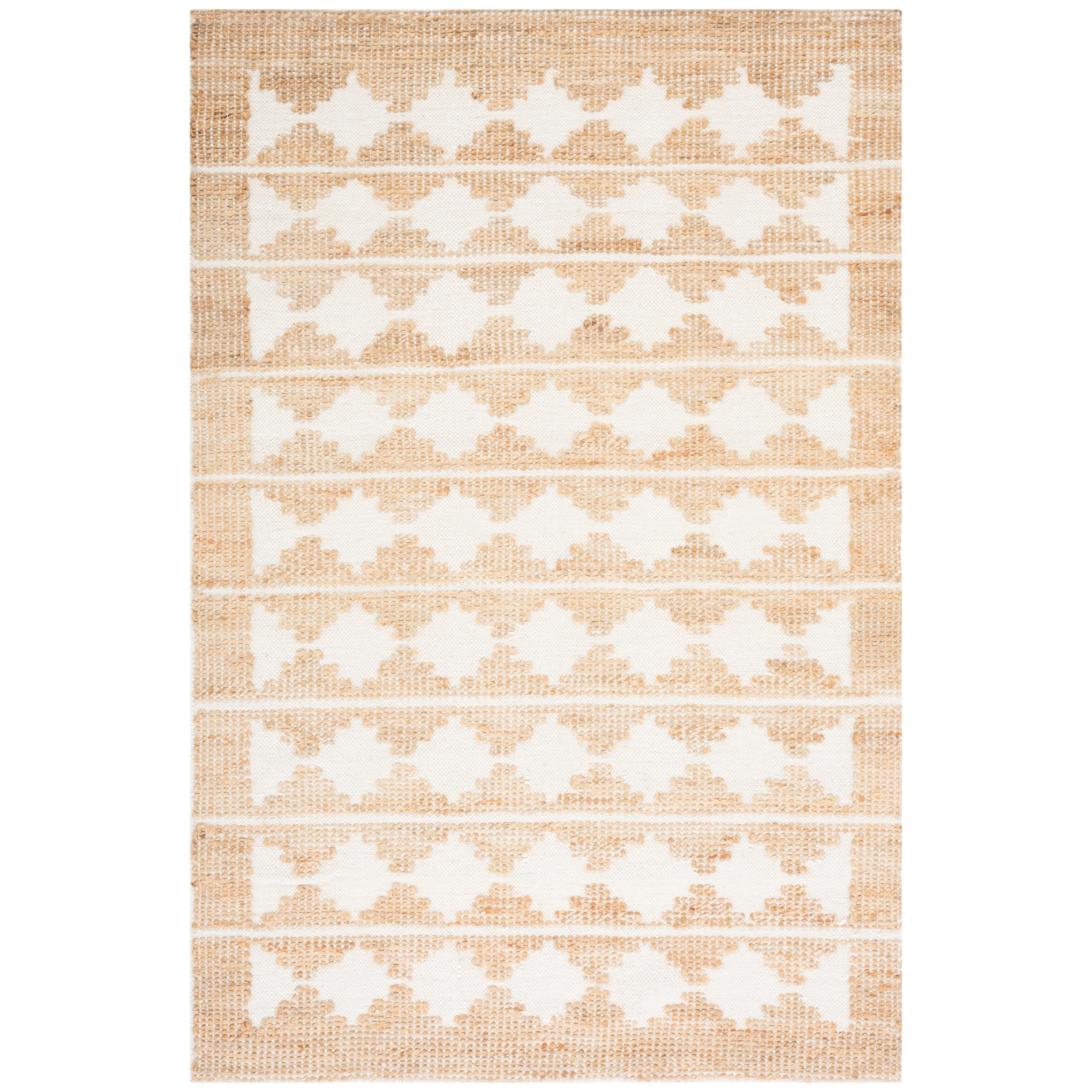 SAFAVIEH Handmade Natural Fiber Kinley Jute & Wool Rug