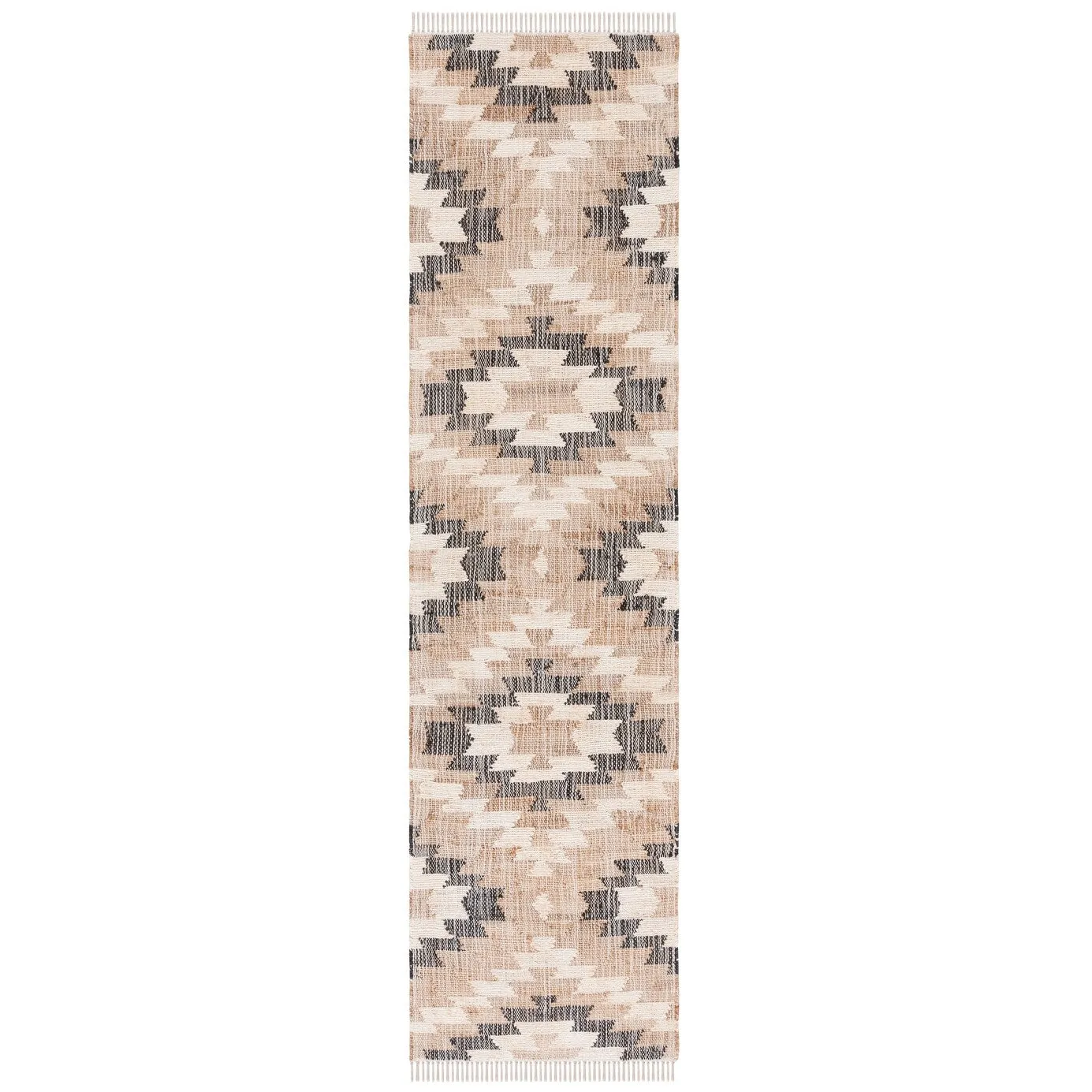 SAFAVIEH Handmade Natural Fiber Saniya Boho Tribal Jute Fringe