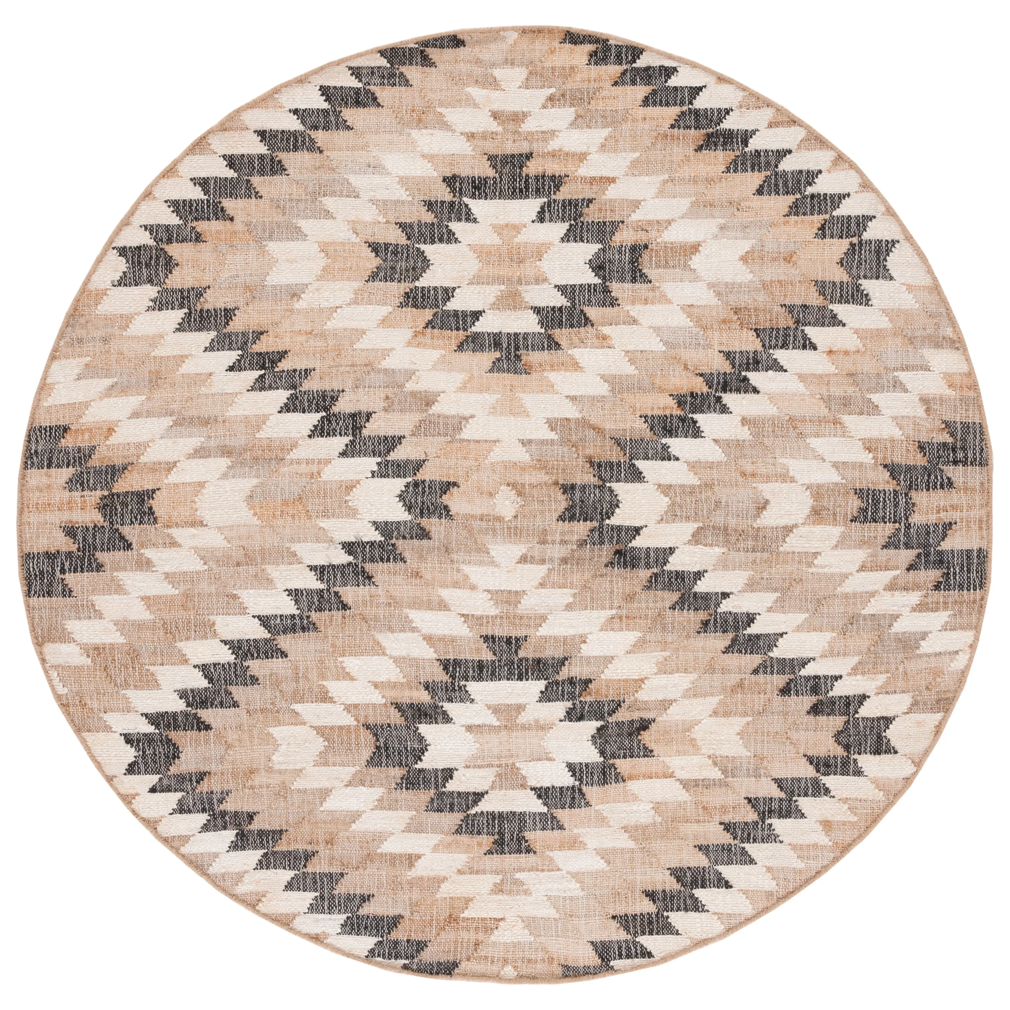 SAFAVIEH Handmade Natural Fiber Saniya Boho Tribal Jute Fringe