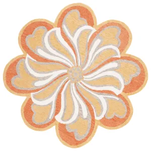SAFAVIEH Handmade Novelty Erinka Floral Wool Rug