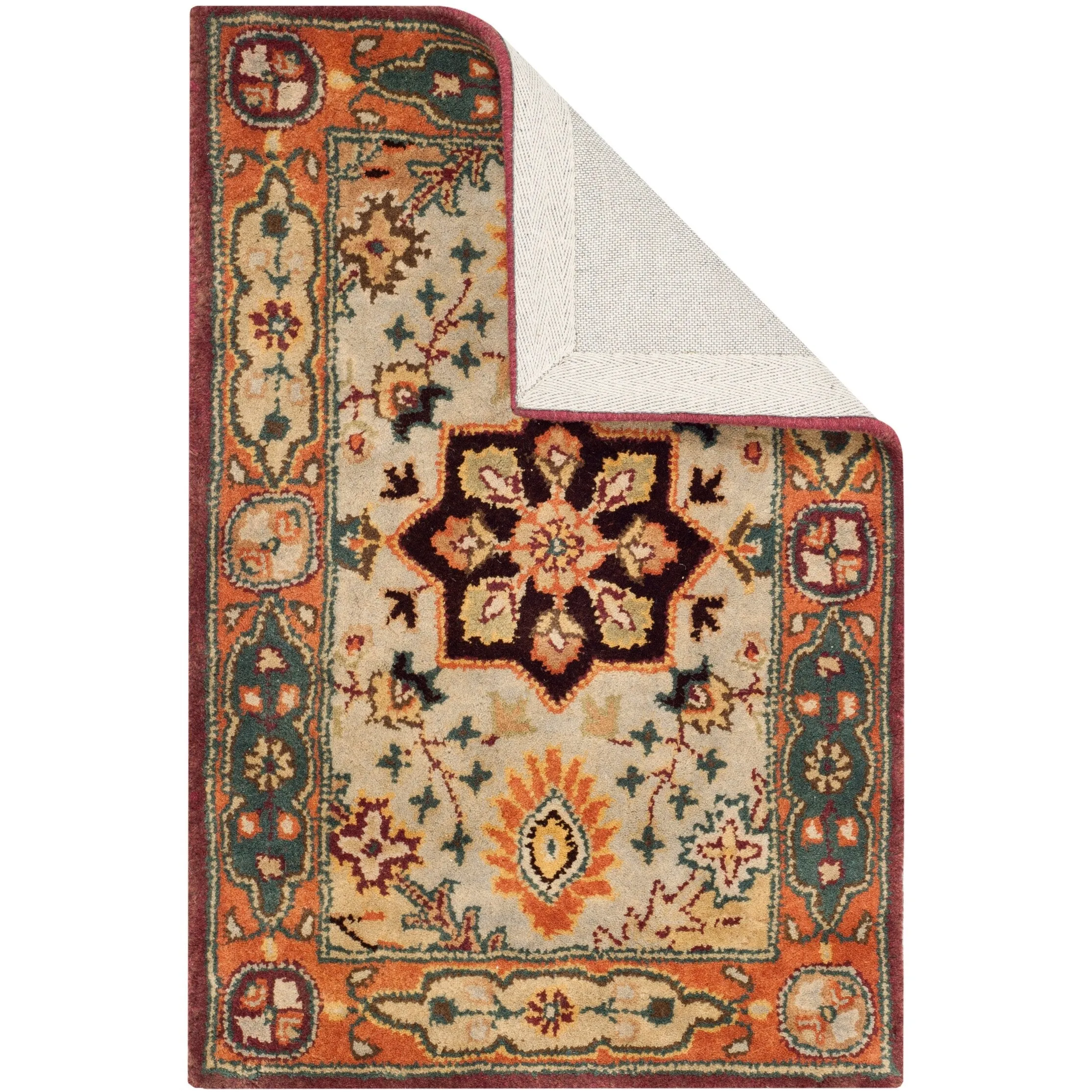 SAFAVIEH Handmade Persian Legend Shprinza Traditional Oriental Wool Rug