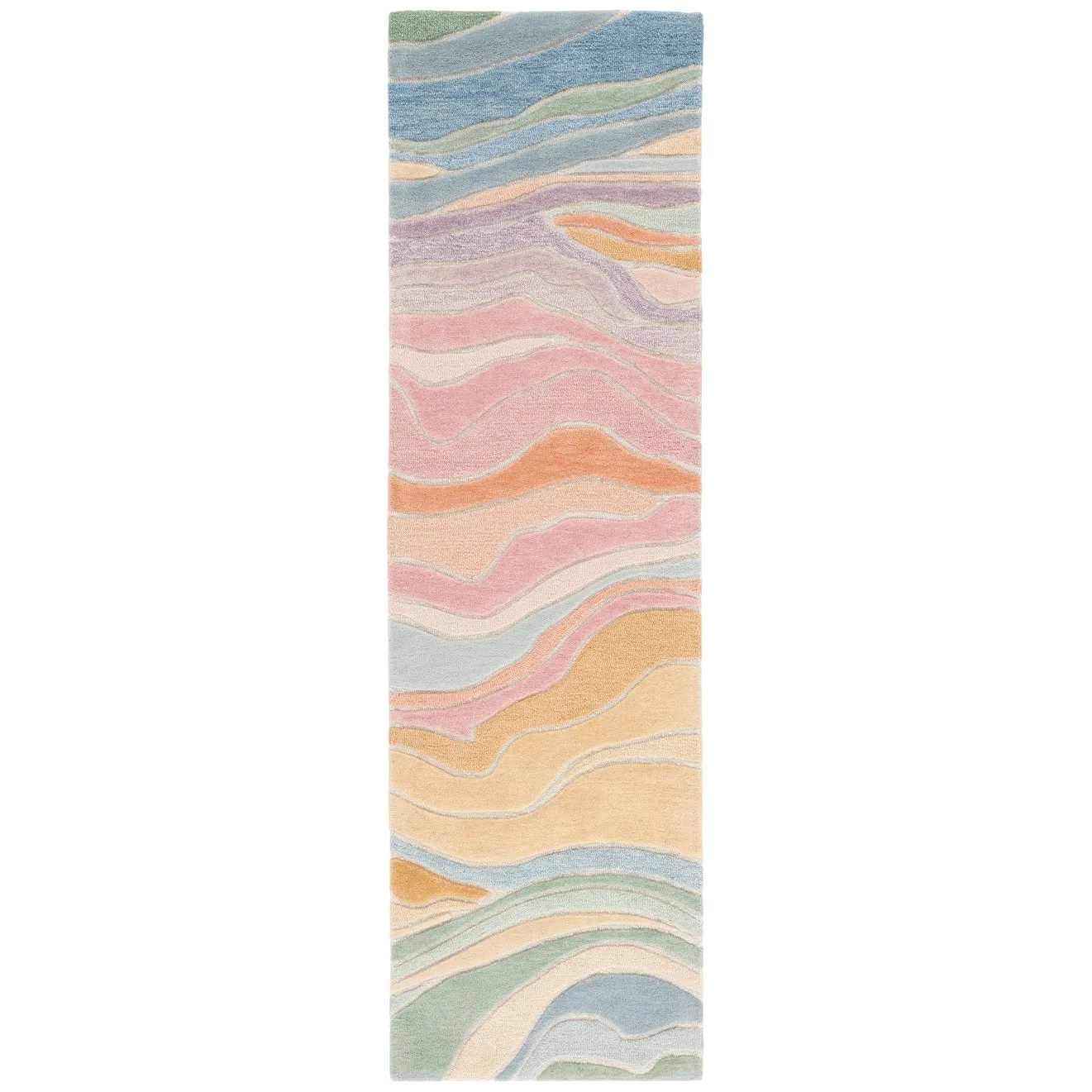 SAFAVIEH Handmade Rodeo Drive Jayde Mid-Century Modern Wool Rug