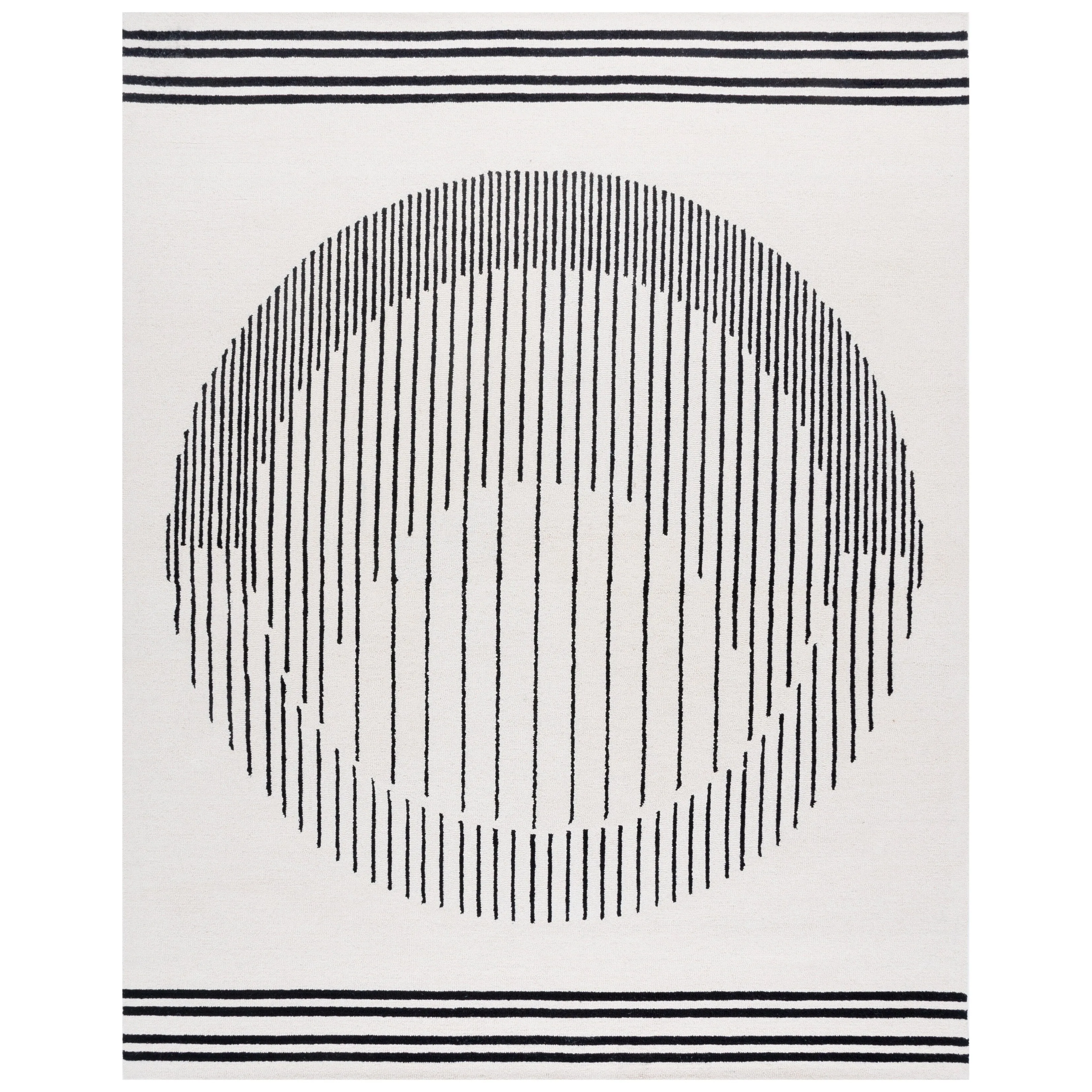 SAFAVIEH Handmade Rodeo Kanti Drive Mid-Century Modern Wool Rug