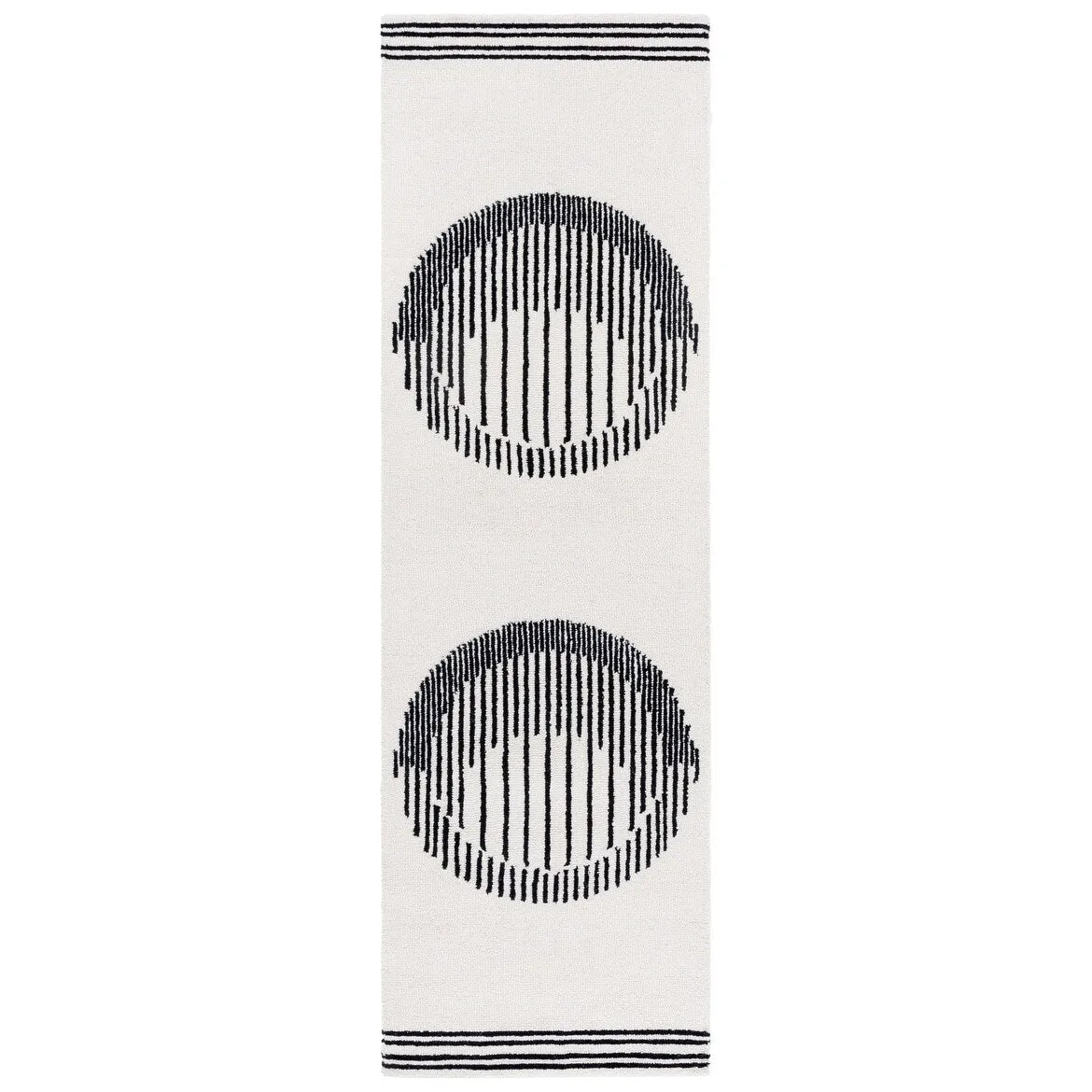 SAFAVIEH Handmade Rodeo Kanti Drive Mid-Century Modern Wool Rug