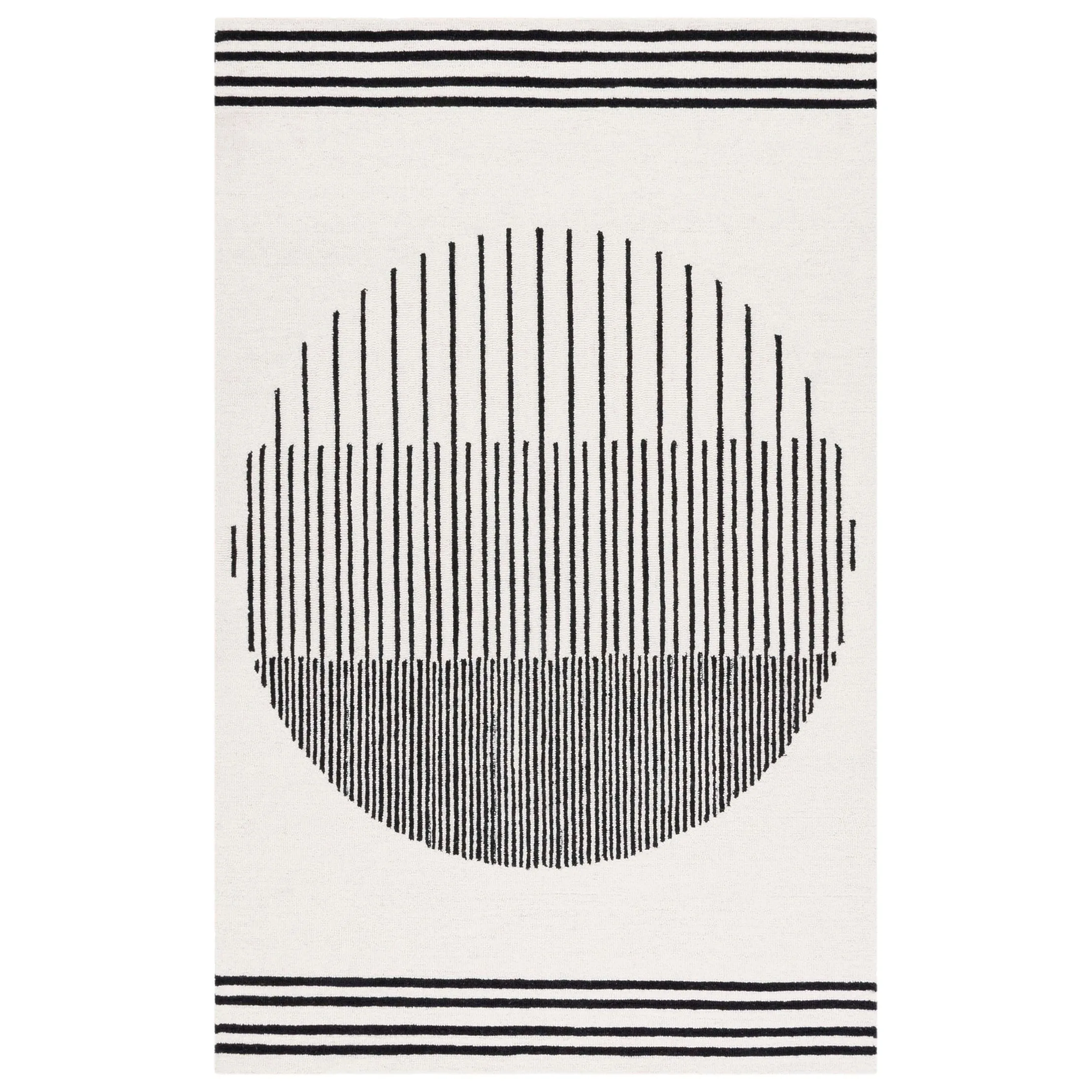 SAFAVIEH Handmade Rodeo Kanti Drive Mid-Century Modern Wool Rug