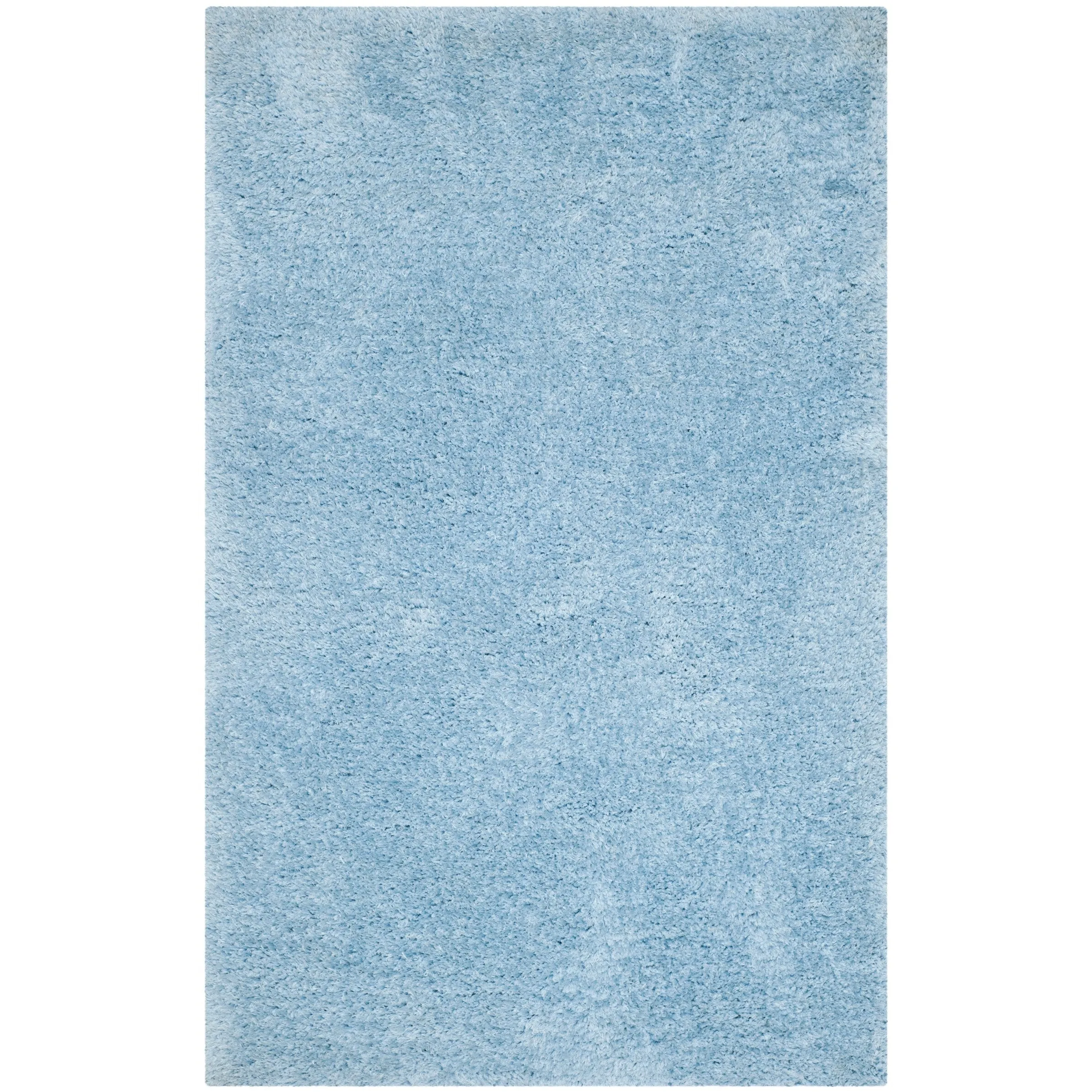SAFAVIEH Handmade Ryann Shag Anneclaar Solid Polyester Rug
