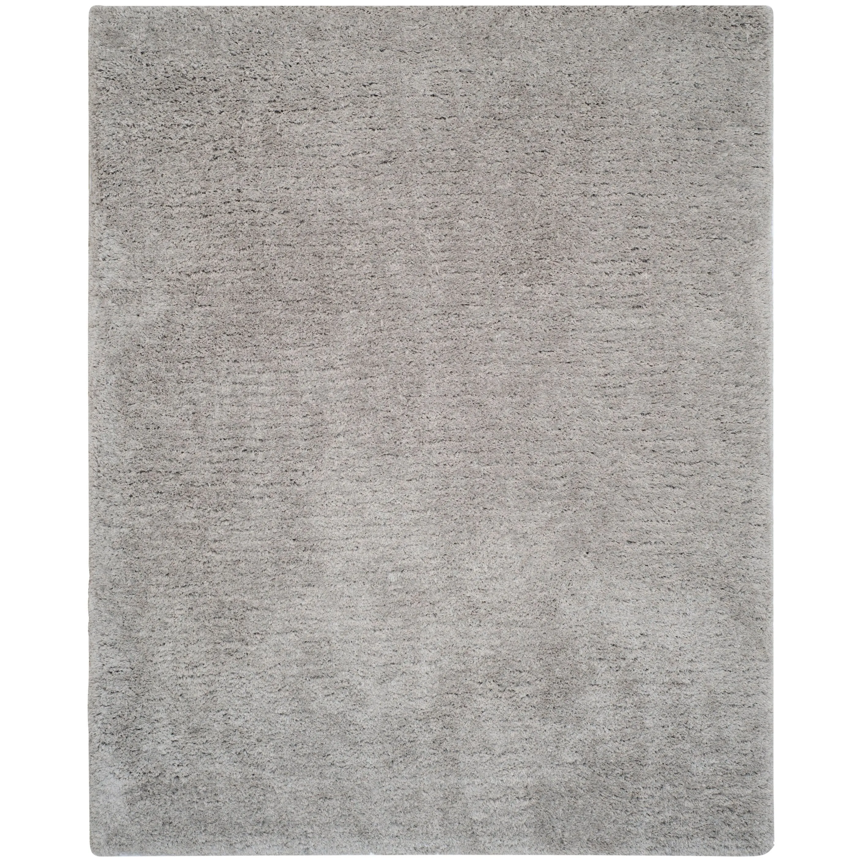 SAFAVIEH Handmade Ryann Shag Anneclaar Solid Polyester Rug