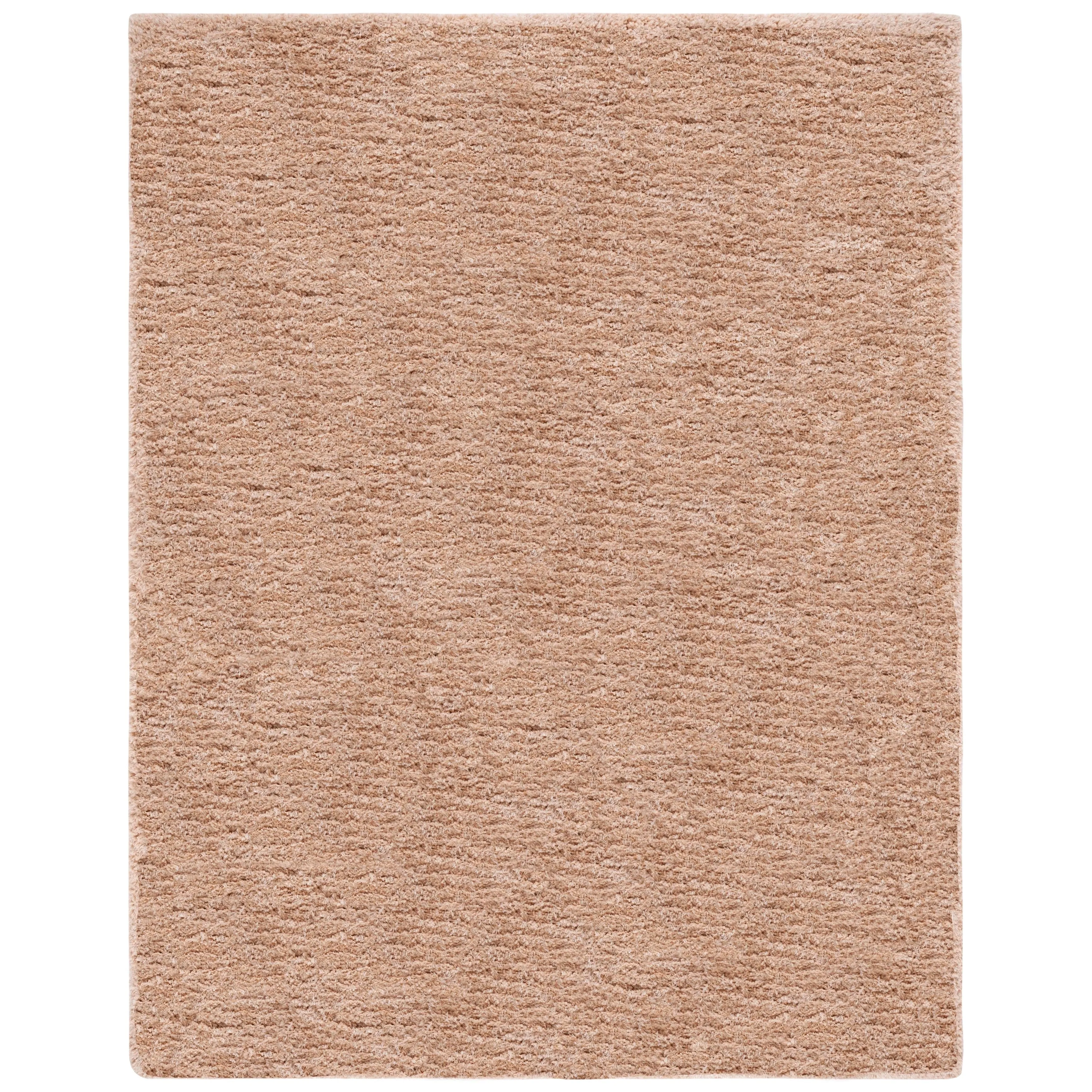 SAFAVIEH Handmade Ryann Shag Anneclaar Solid Polyester Rug
