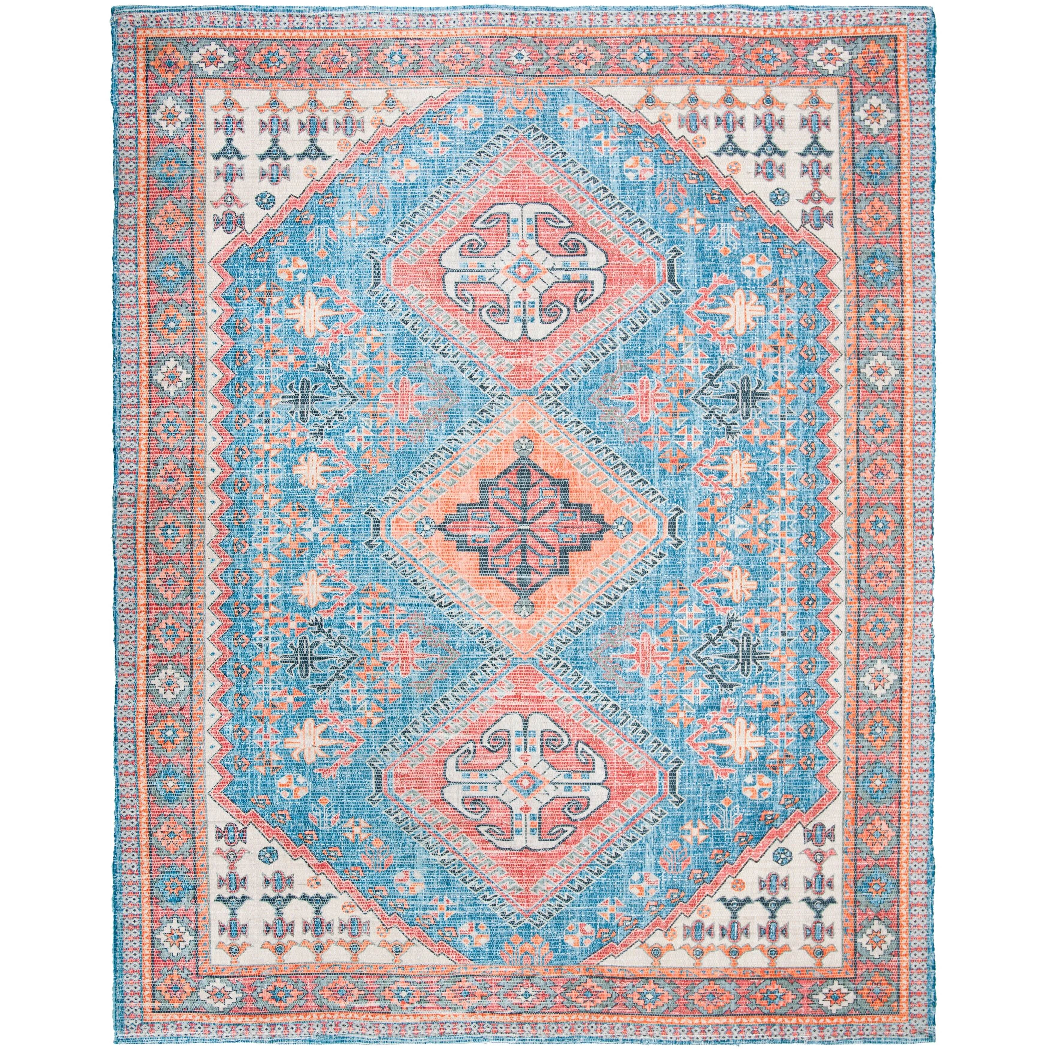 SAFAVIEH Handmade Saffron Aracely Modern Tribal Cotton Rug