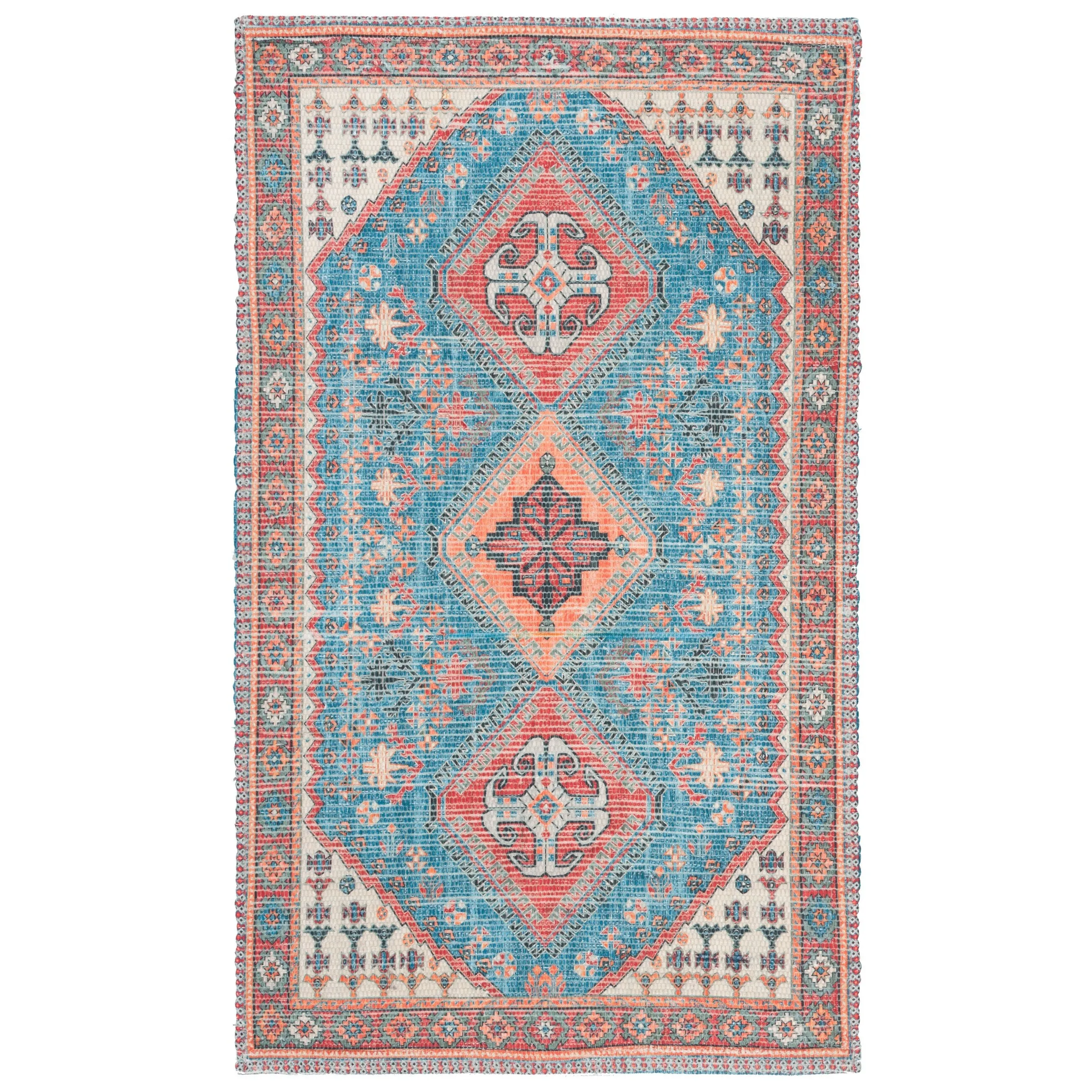 SAFAVIEH Handmade Saffron Aracely Modern Tribal Cotton Rug