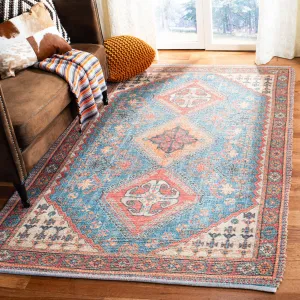 SAFAVIEH Handmade Saffron Aracely Modern Tribal Cotton Rug