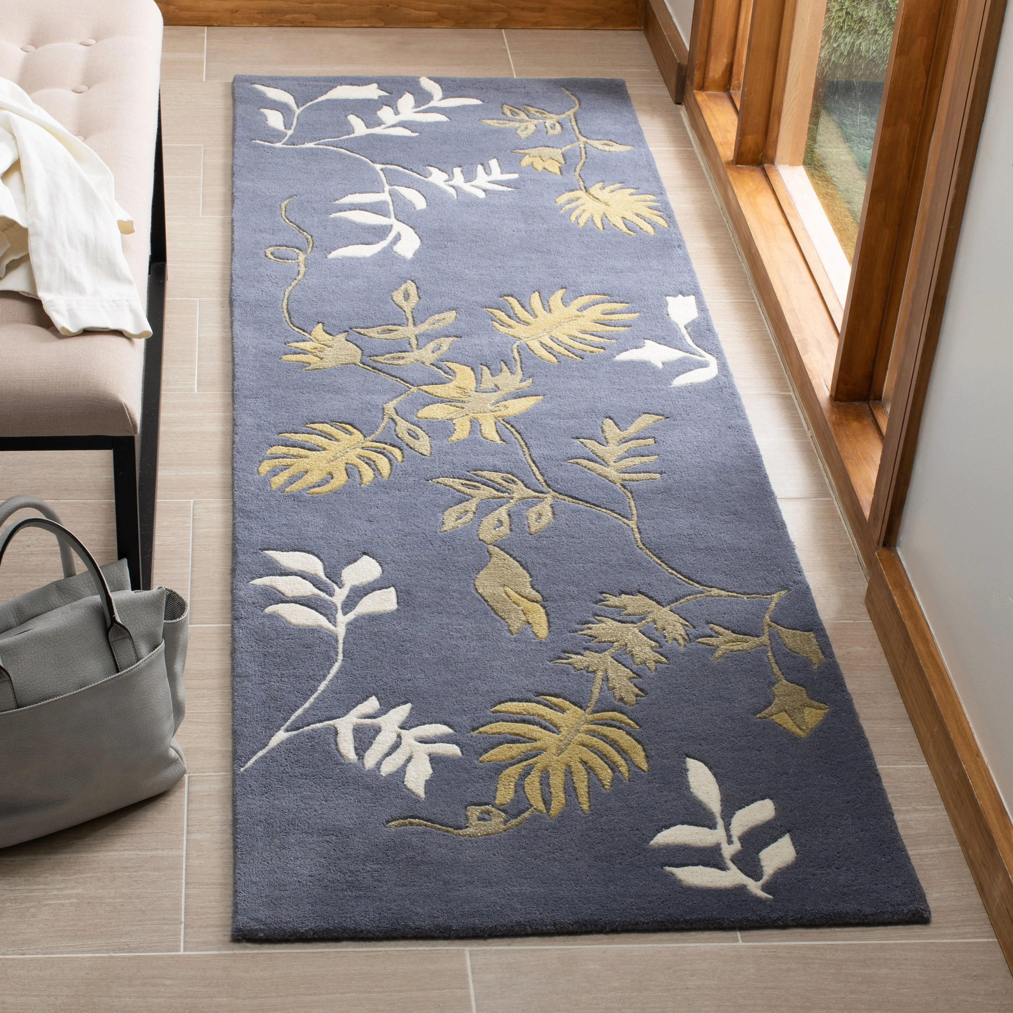SAFAVIEH. Handmade Soho Kelsi Twigs N.Z. Wool Rug