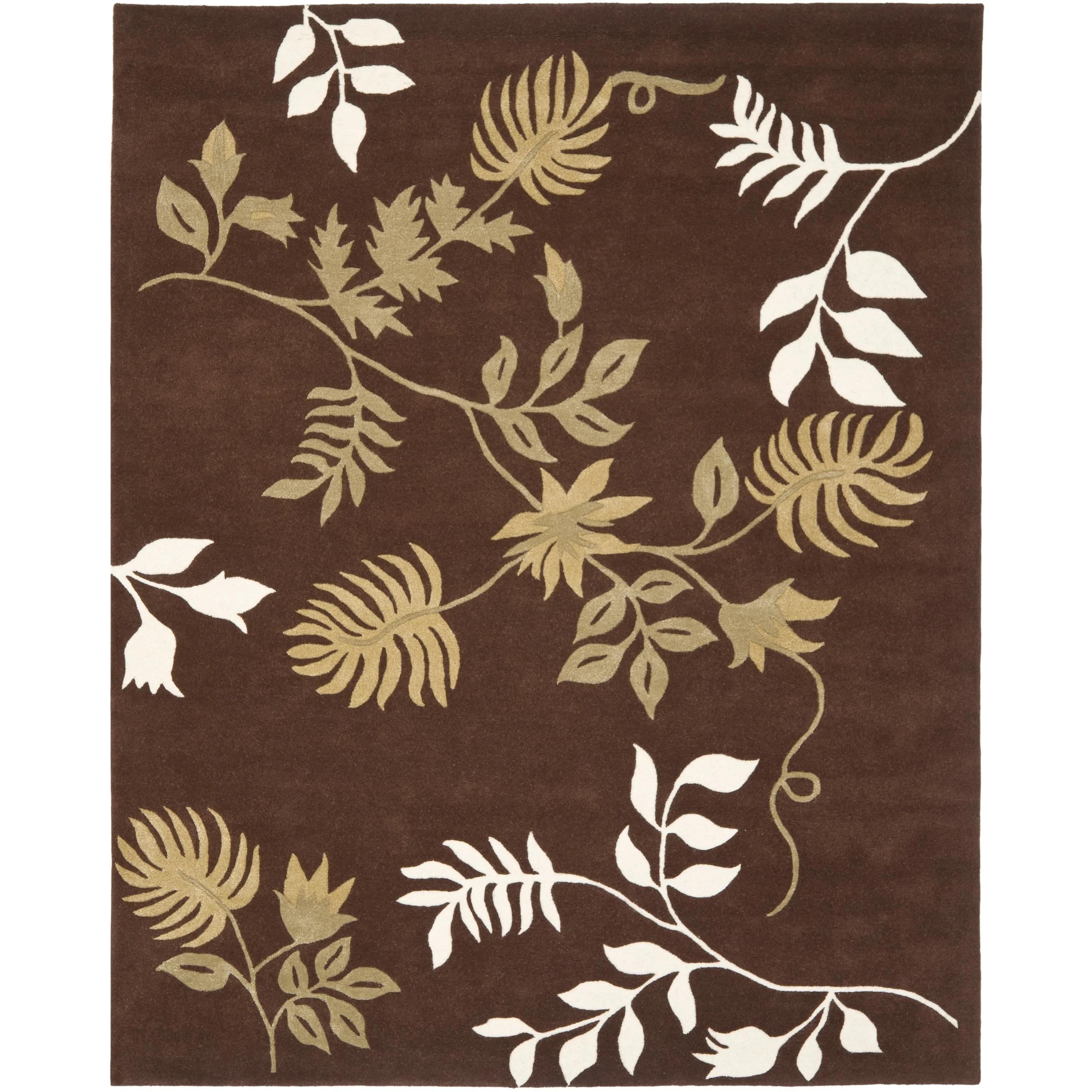 SAFAVIEH. Handmade Soho Kelsi Twigs N.Z. Wool Rug