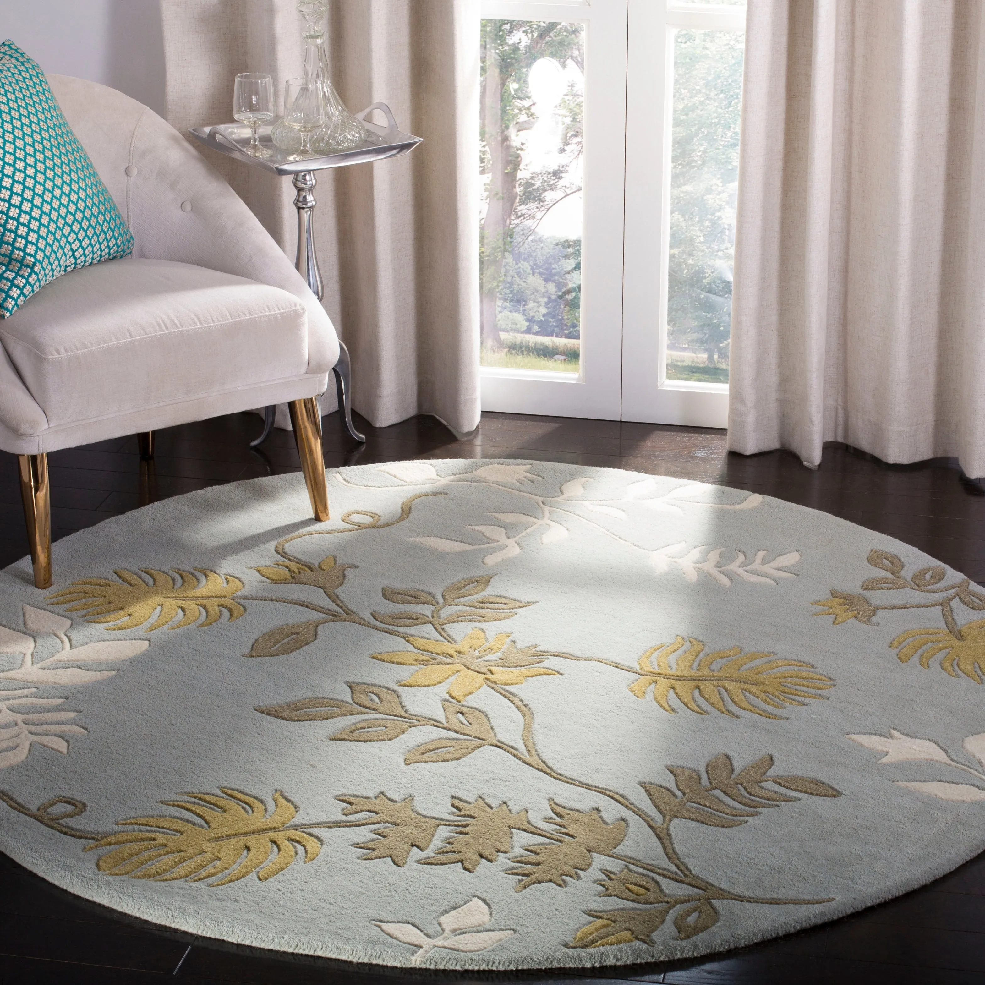 SAFAVIEH. Handmade Soho Kelsi Twigs N.Z. Wool Rug