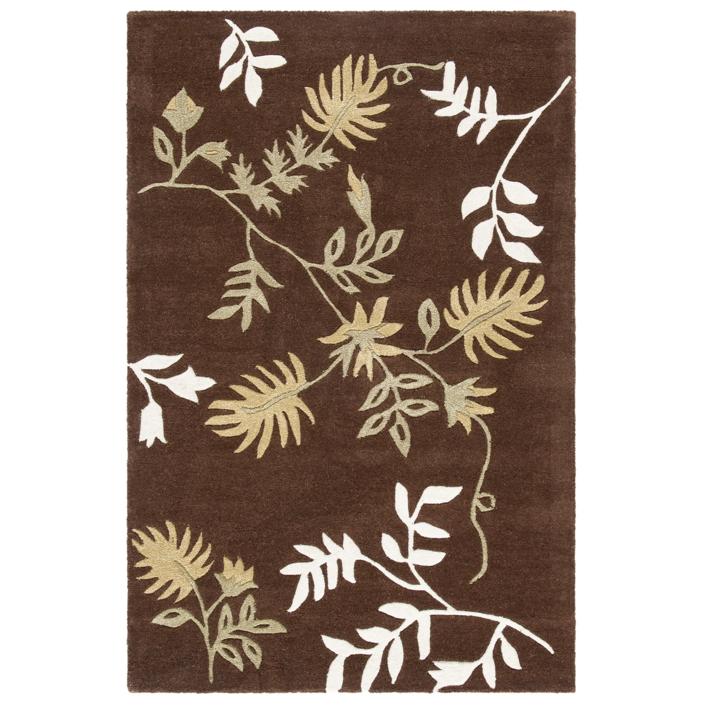 SAFAVIEH. Handmade Soho Kelsi Twigs N.Z. Wool Rug