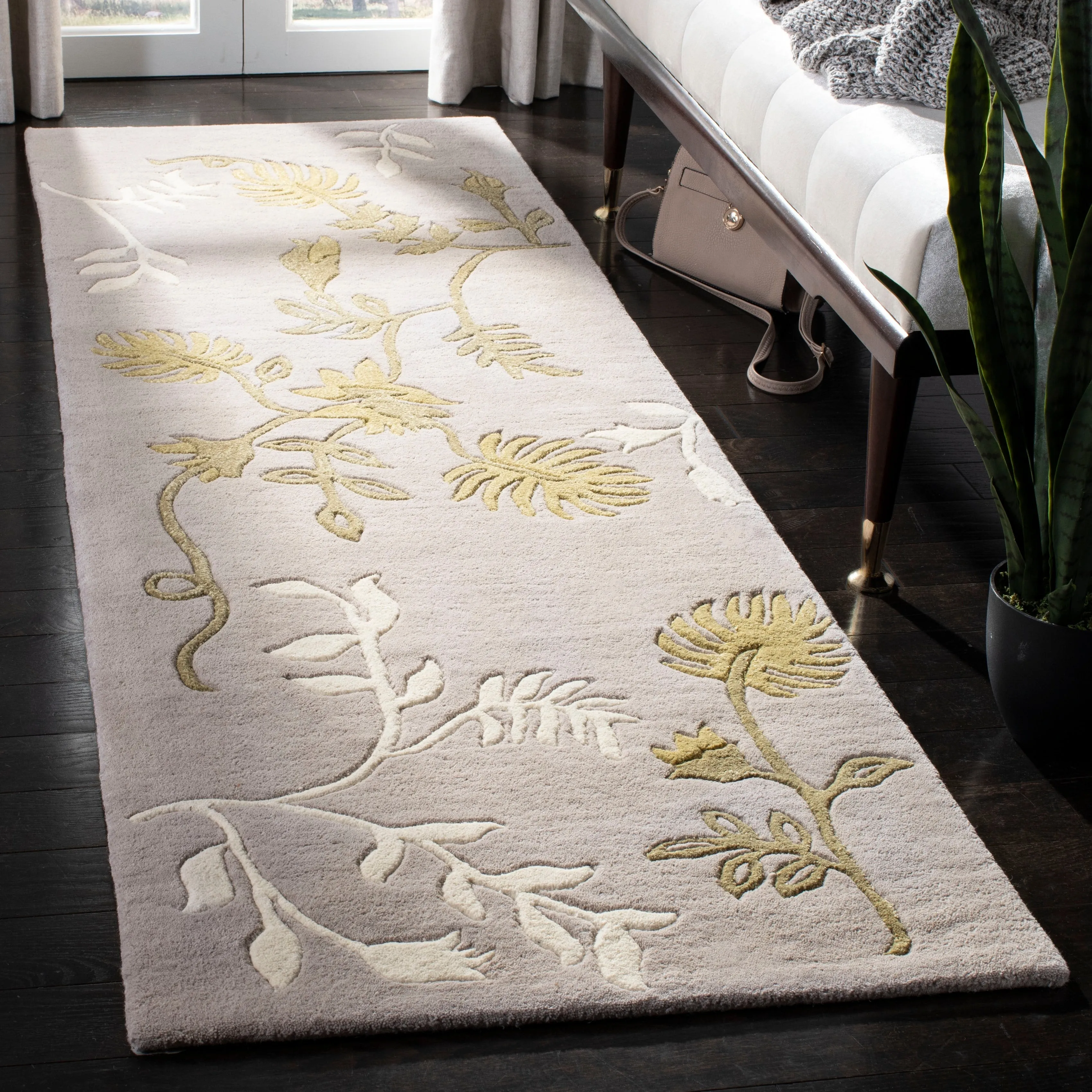 SAFAVIEH. Handmade Soho Kelsi Twigs N.Z. Wool Rug