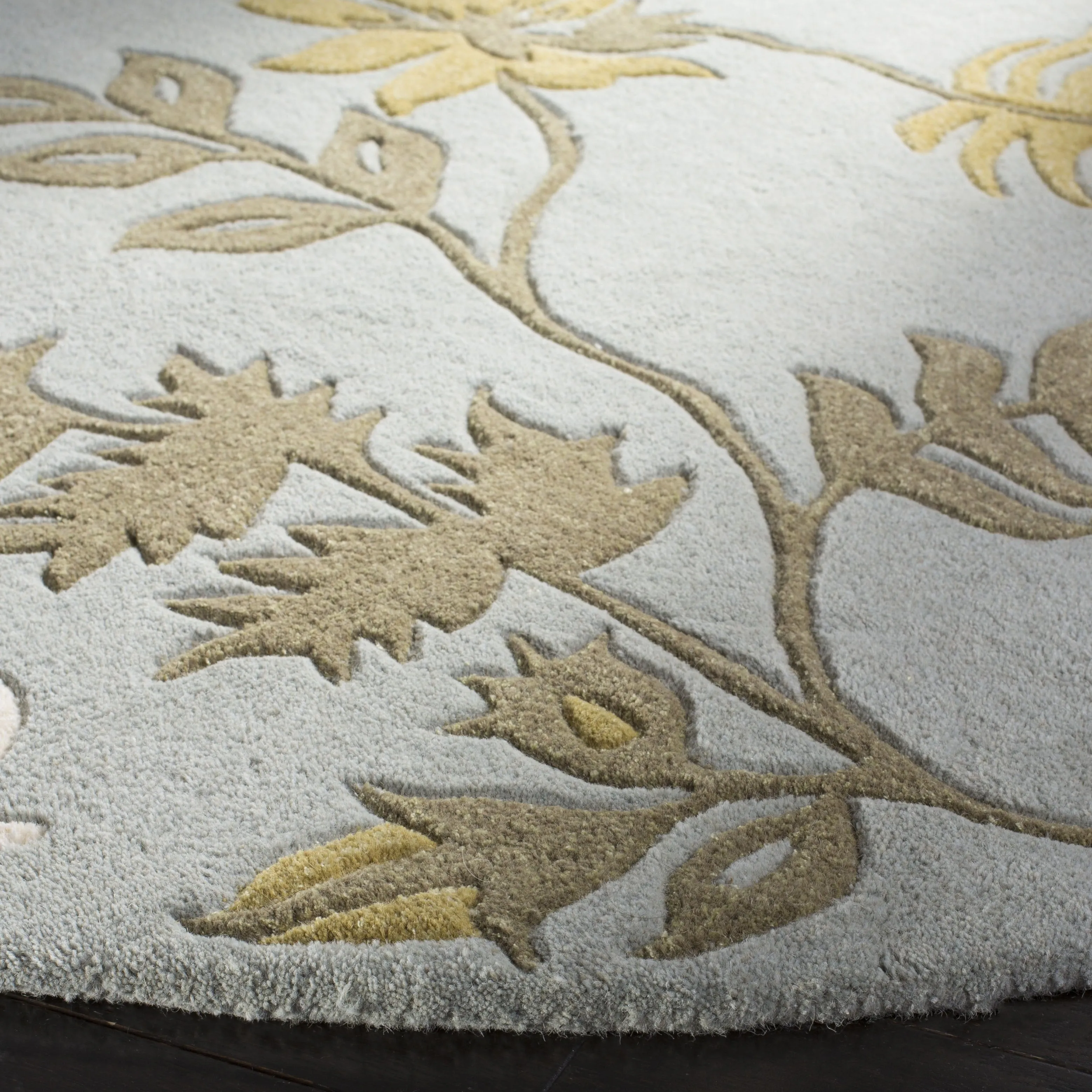 SAFAVIEH. Handmade Soho Kelsi Twigs N.Z. Wool Rug