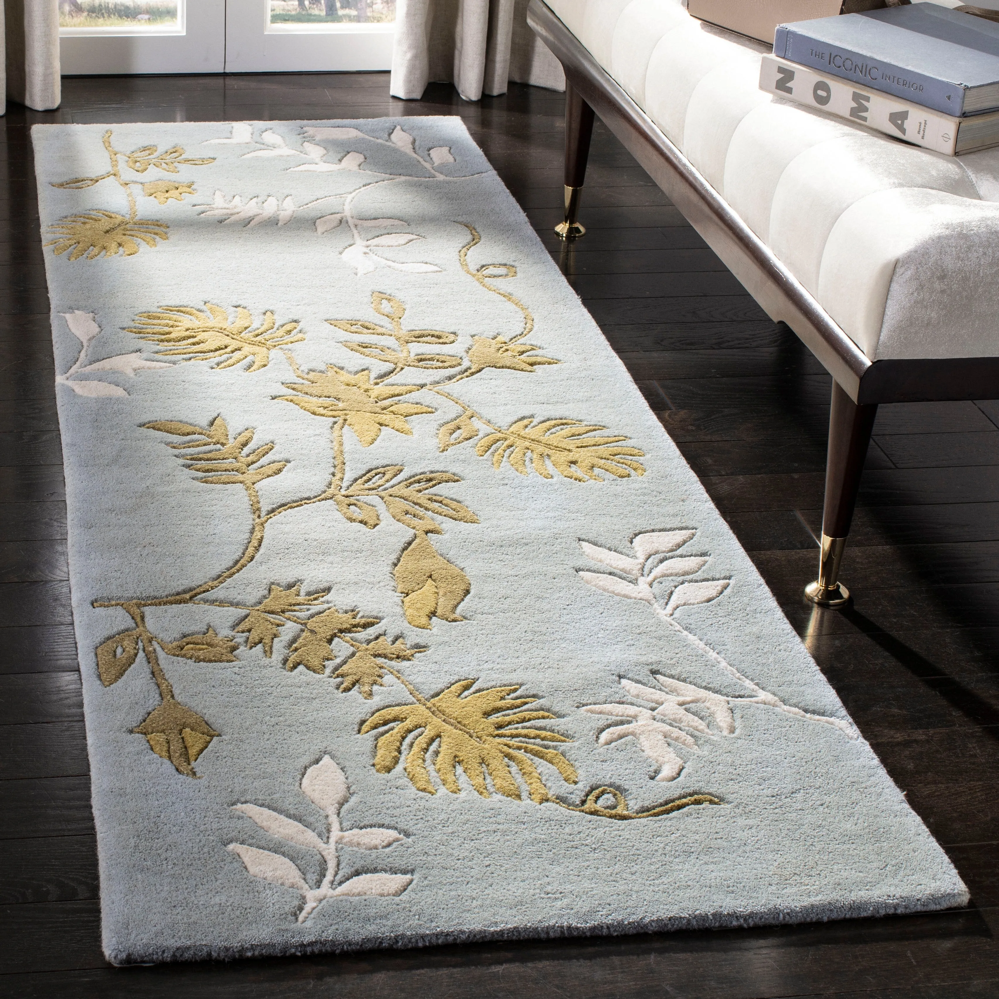SAFAVIEH. Handmade Soho Kelsi Twigs N.Z. Wool Rug