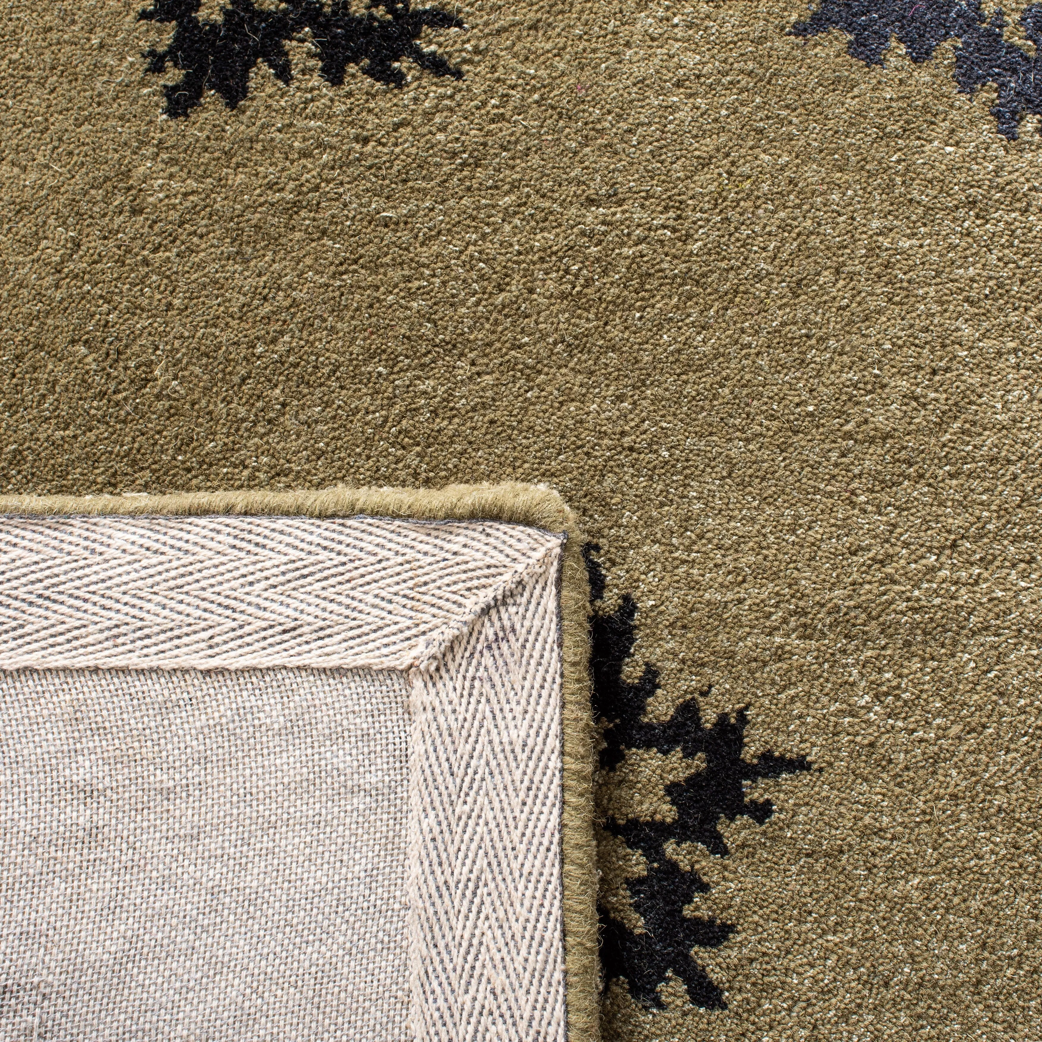 SAFAVIEH Handmade Soho Teela Leaves N.Z. Wool Rug