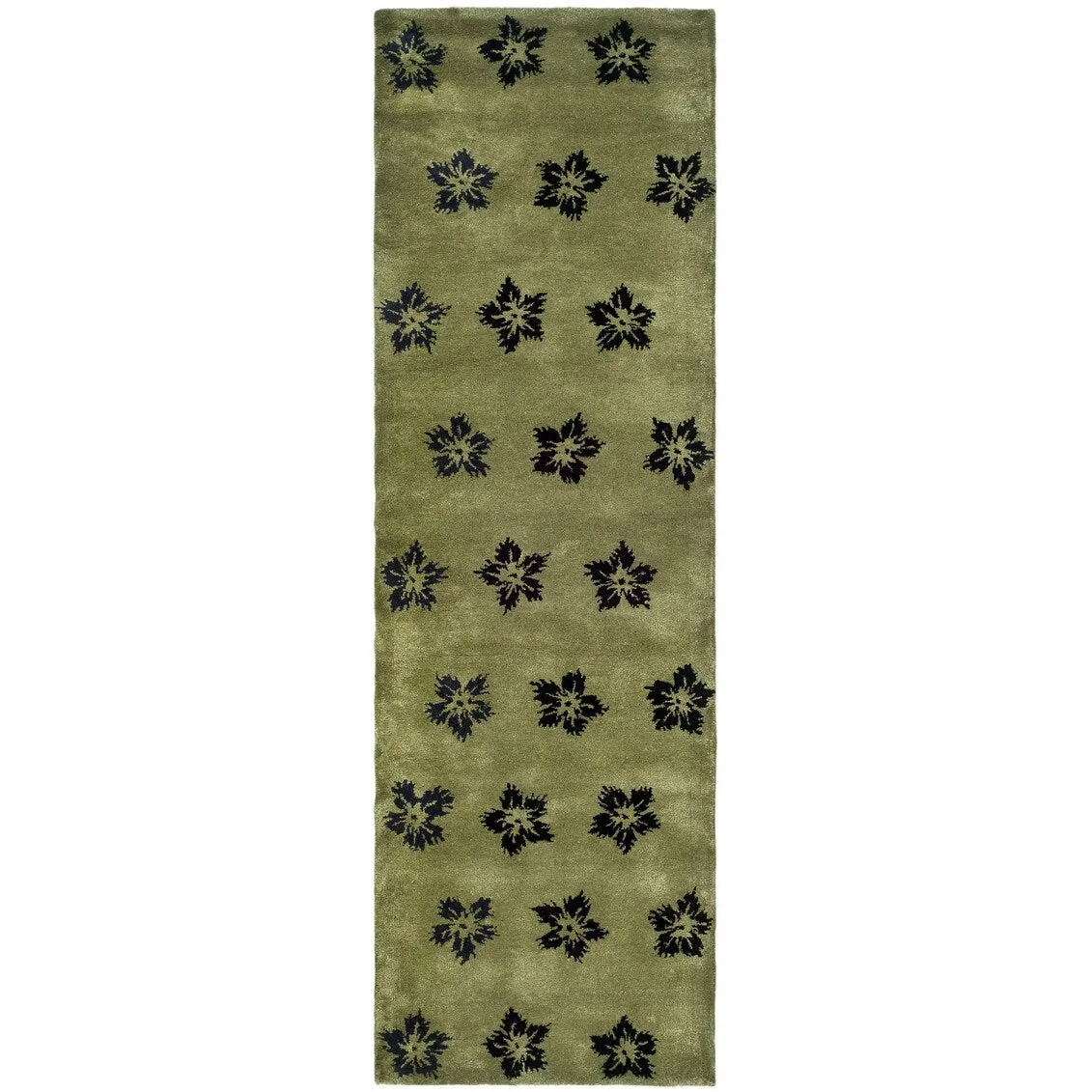 SAFAVIEH Handmade Soho Teela Leaves N.Z. Wool Rug
