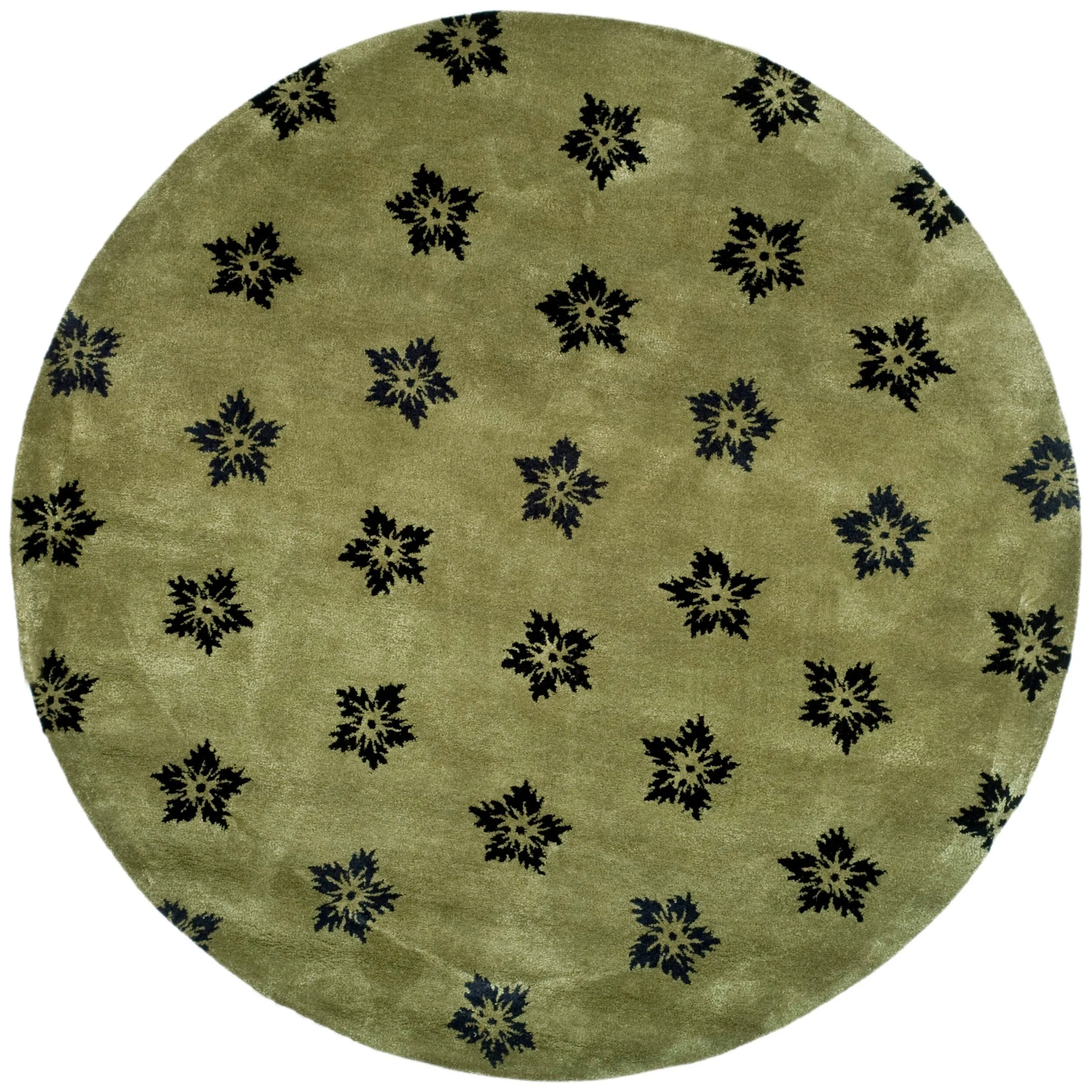 SAFAVIEH Handmade Soho Teela Leaves N.Z. Wool Rug