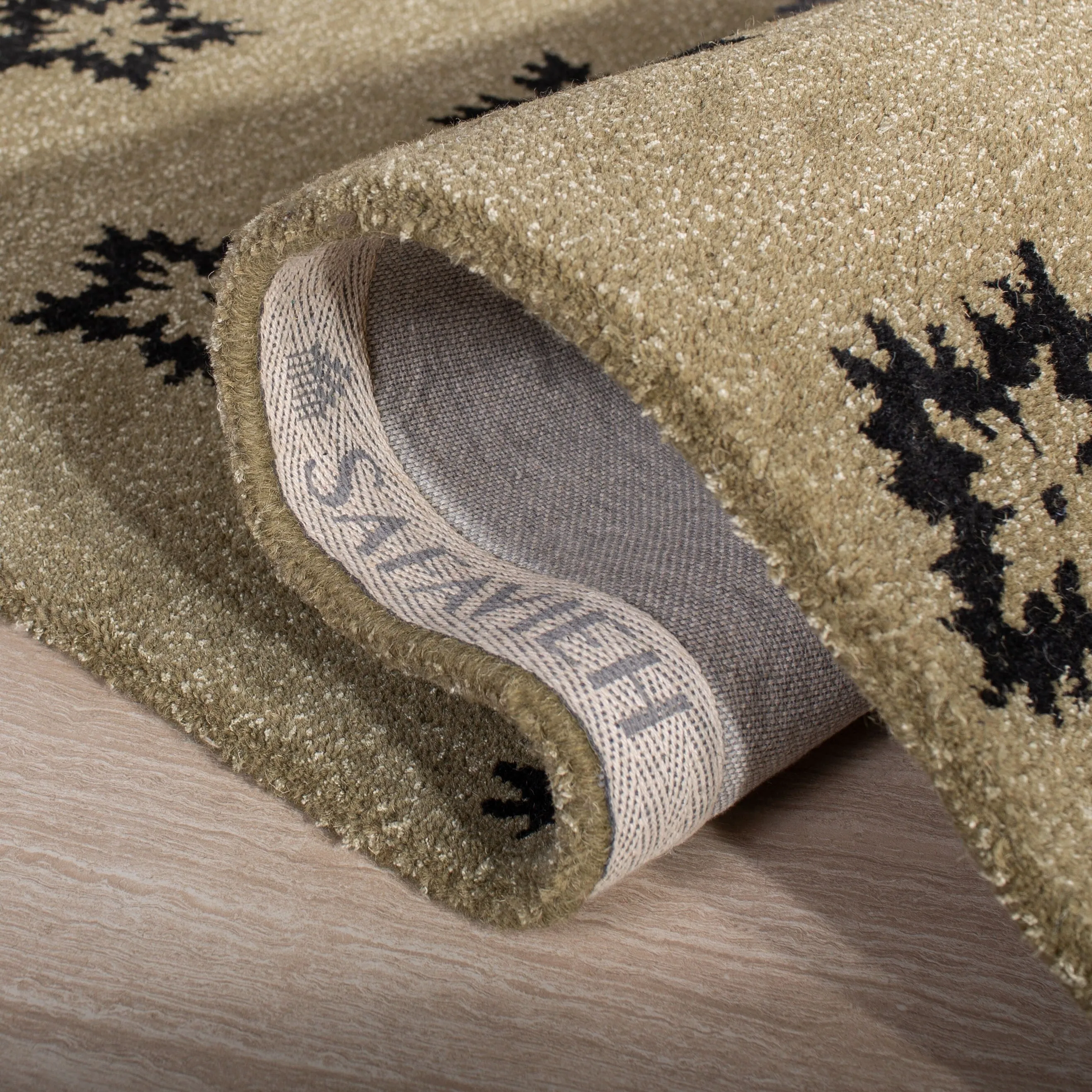 SAFAVIEH Handmade Soho Teela Leaves N.Z. Wool Rug