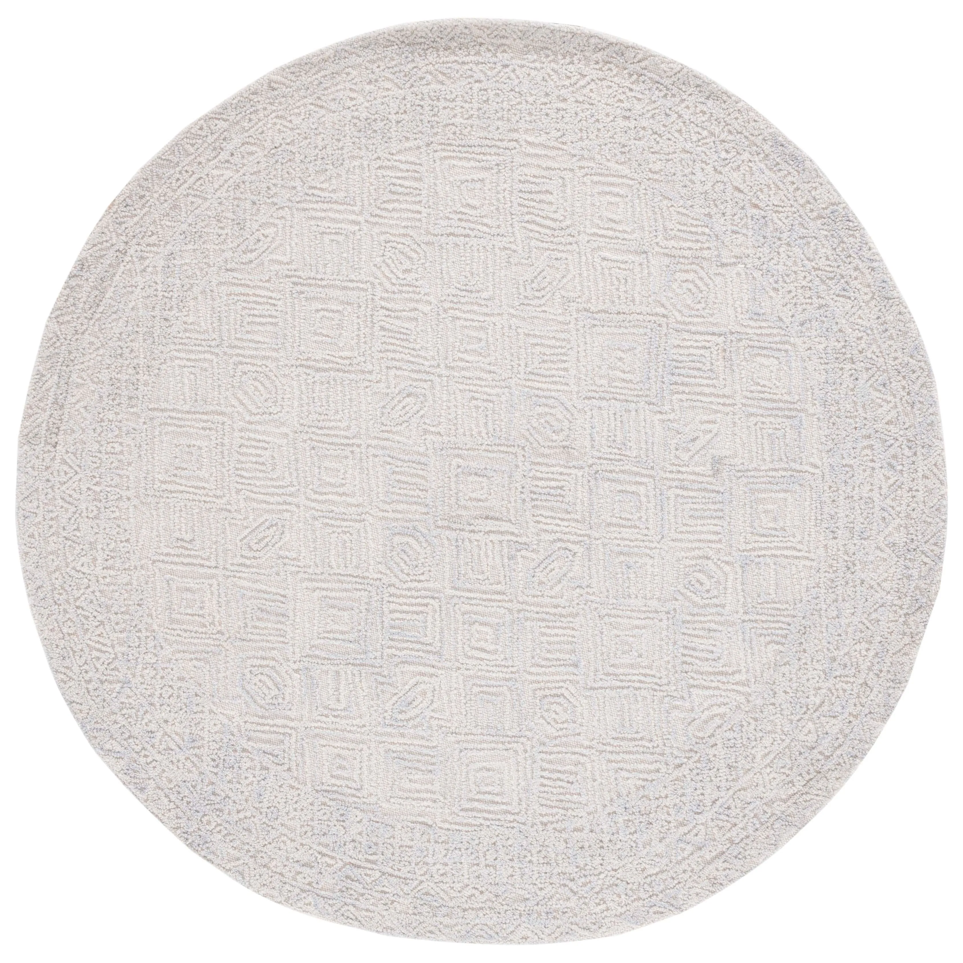 SAFAVIEH Handmade Textual Vibha Wool Rug