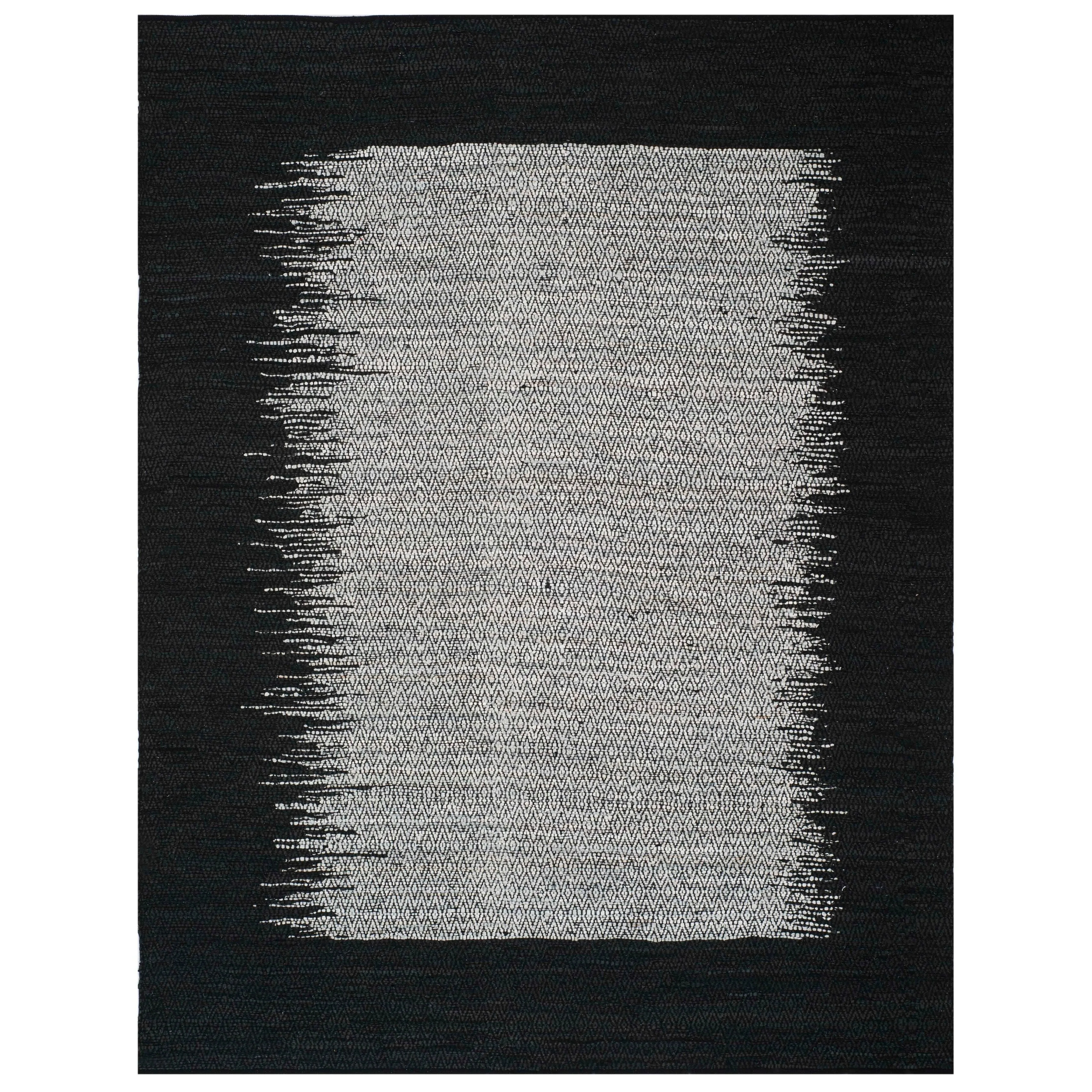 SAFAVIEH Handmade Vintage Boho Leather Mellissa Modern Stripe Leather