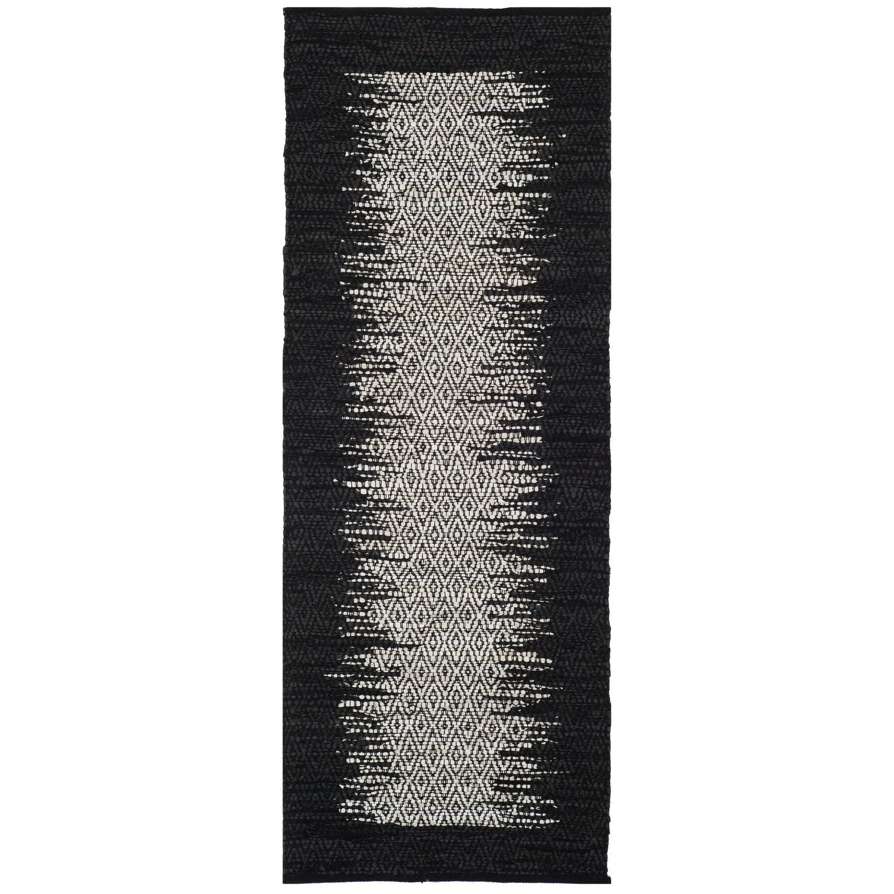 SAFAVIEH Handmade Vintage Boho Leather Mellissa Modern Stripe Leather