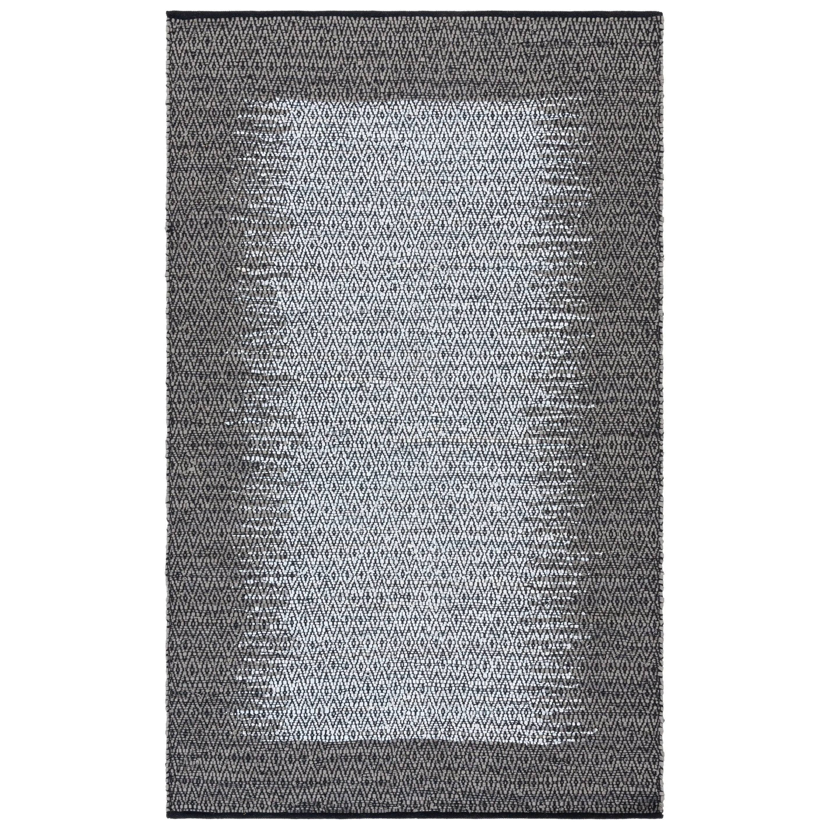 SAFAVIEH Handmade Vintage Boho Leather Mellissa Modern Stripe Leather